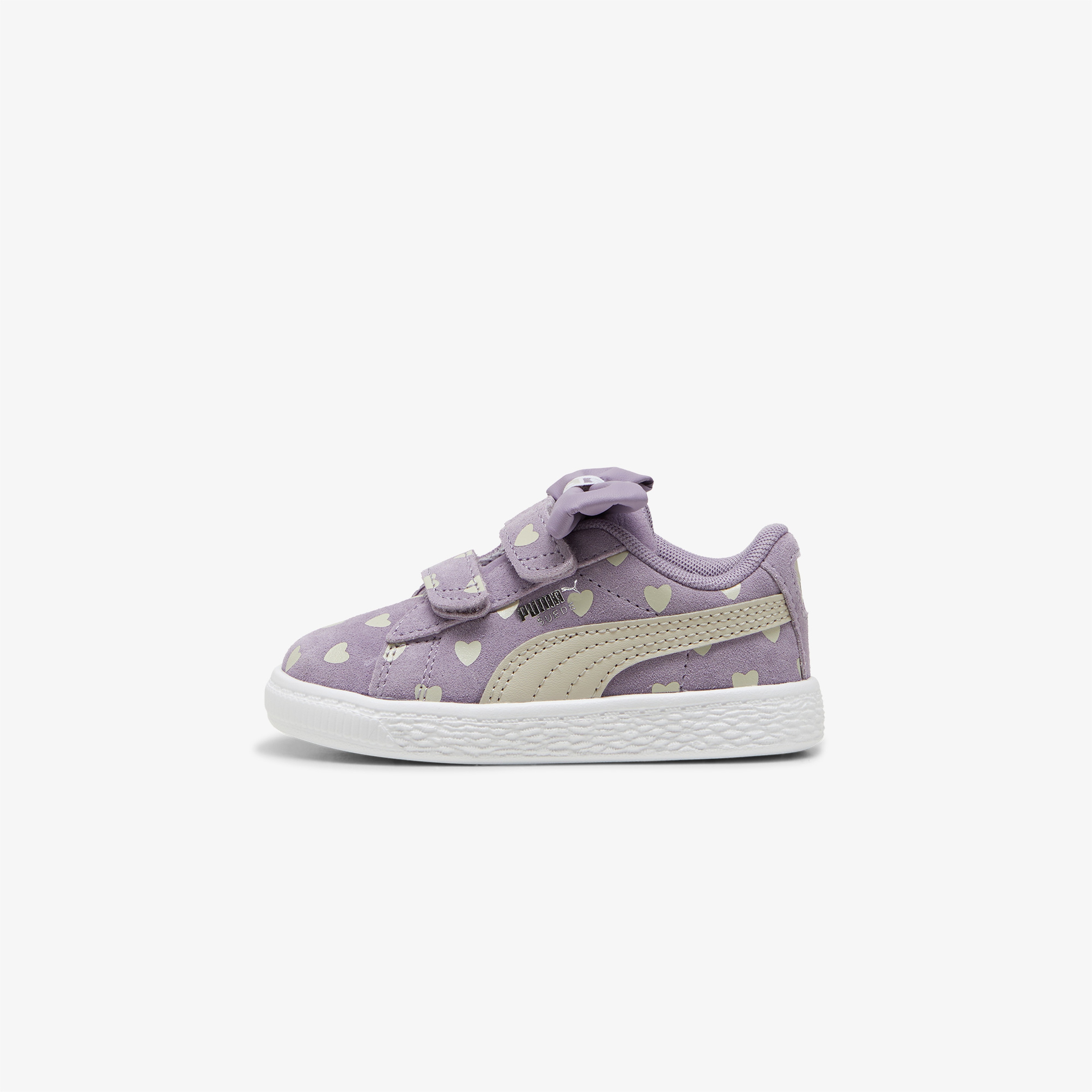 Puma Suede Classic Re-Bow V AC Bebek Mor Kalpli Spor Ayakkabı