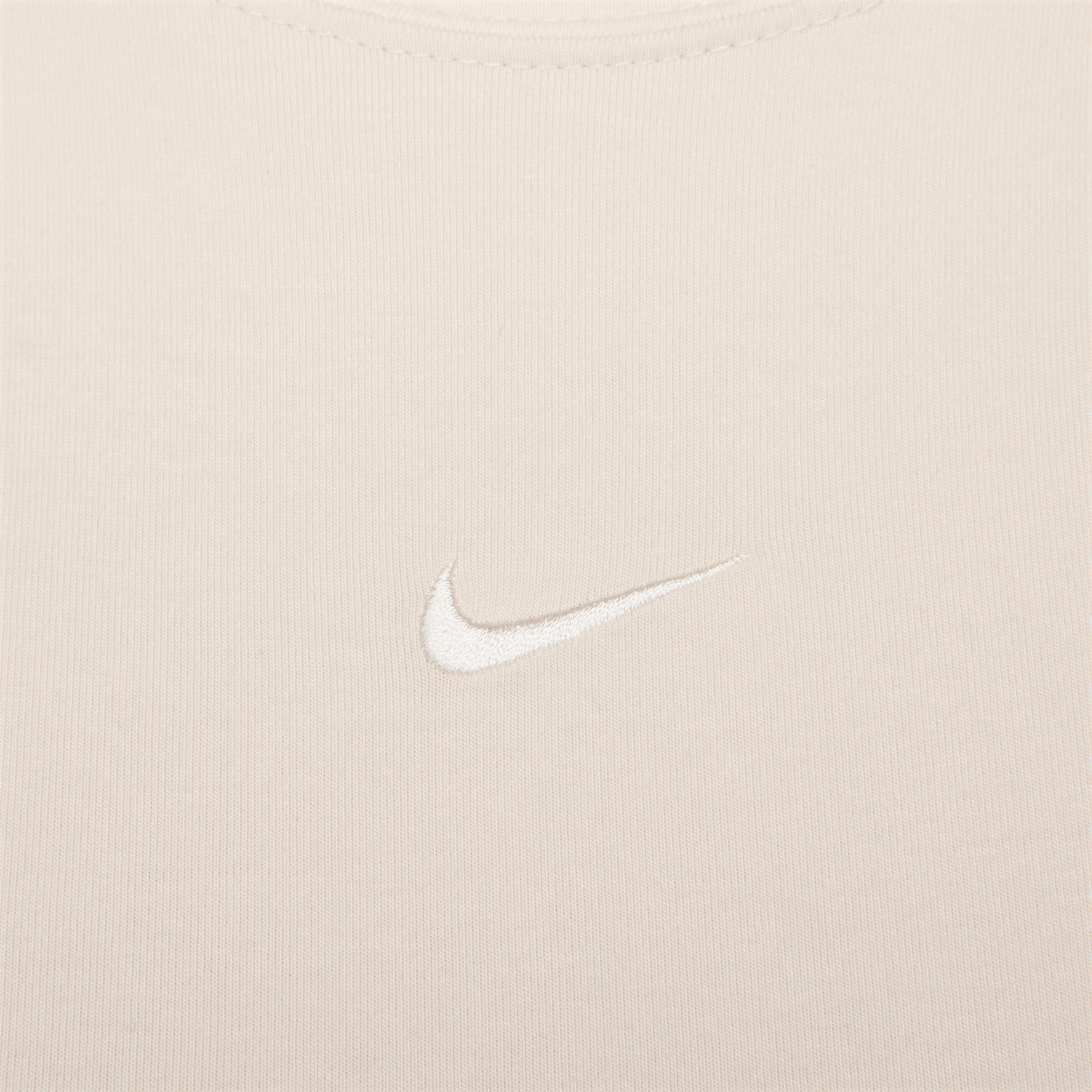 Nike Sportswear Chill Knit Kadın Krem Rengi Bodysuit