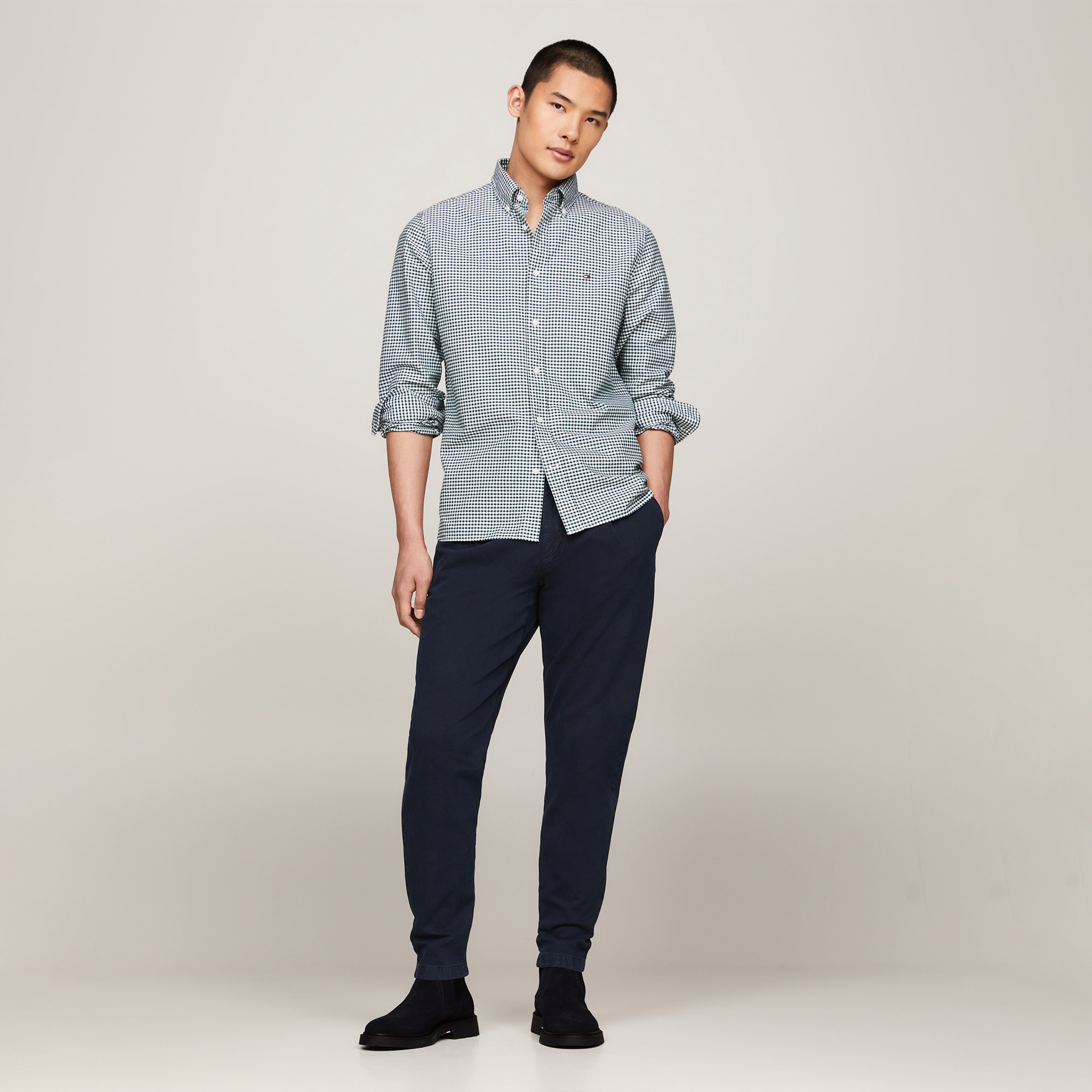 Tommy Hilfiger Erkek Mavi Ayakkabı