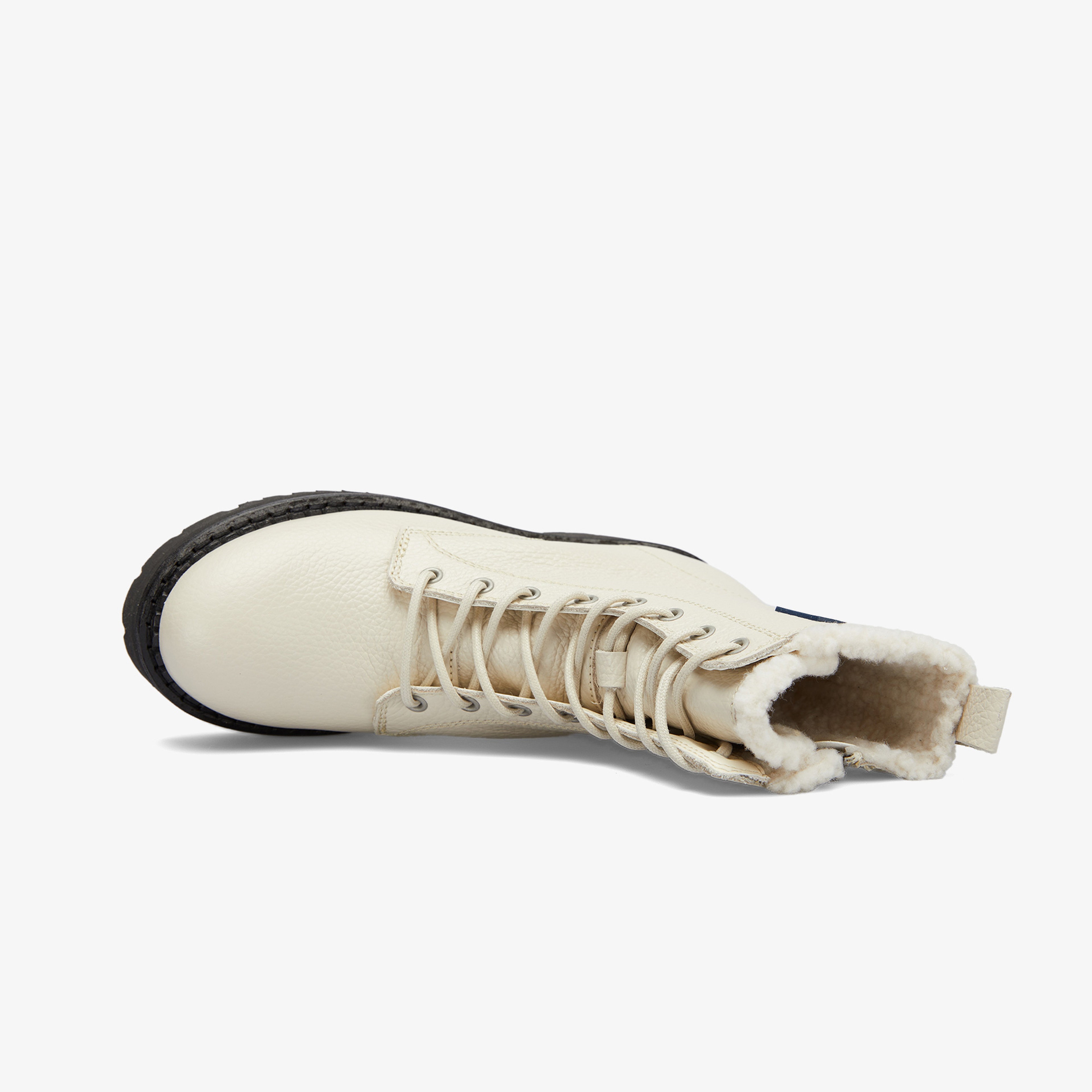 Tommy Hilfiger Tjw Urban Boot Tumbled Ltr Wl Kadın Krem Bot