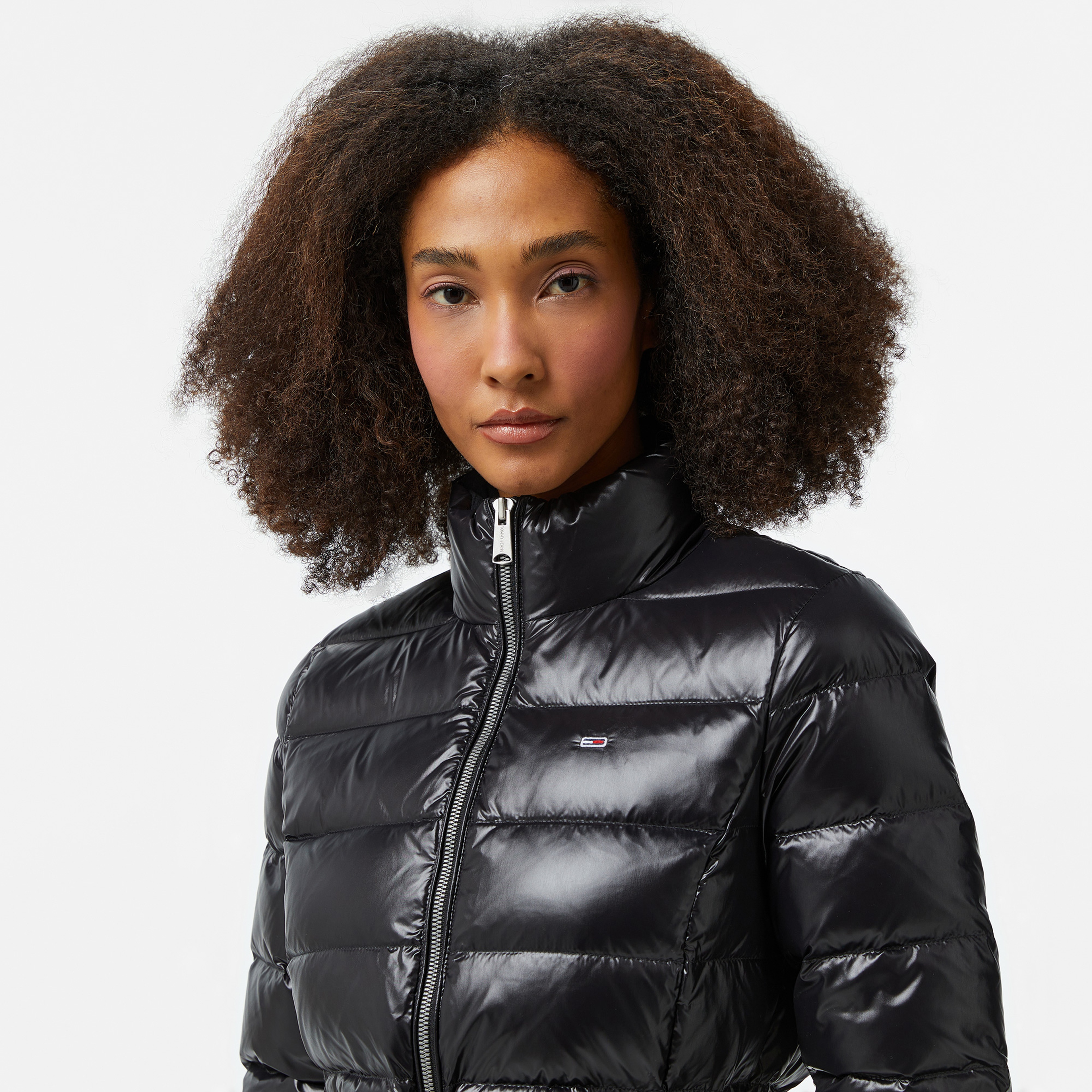 Tommy Jeans Kadın Siyah Mont