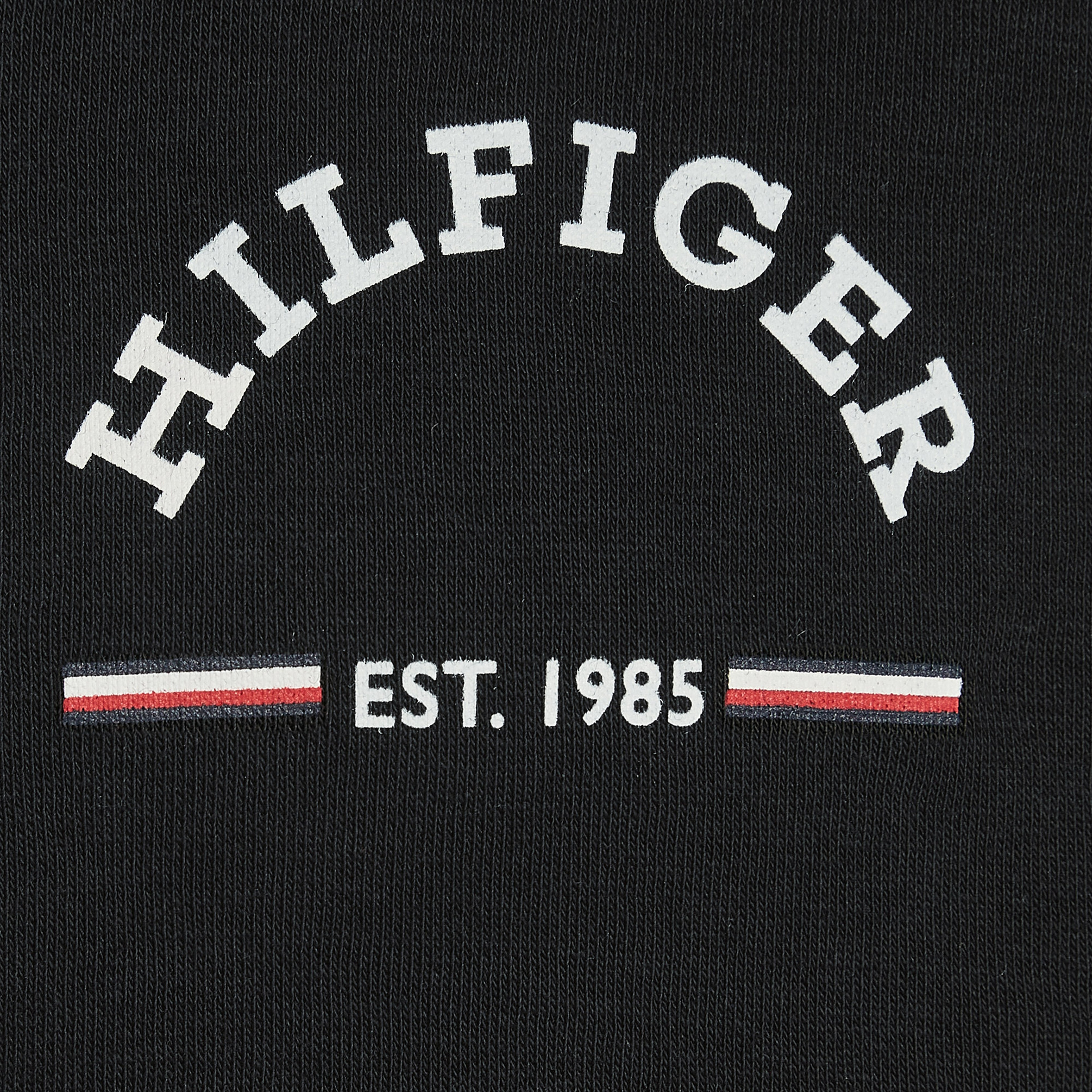 Tommy Hilfiger Erkek Siyah Sweatshirt
