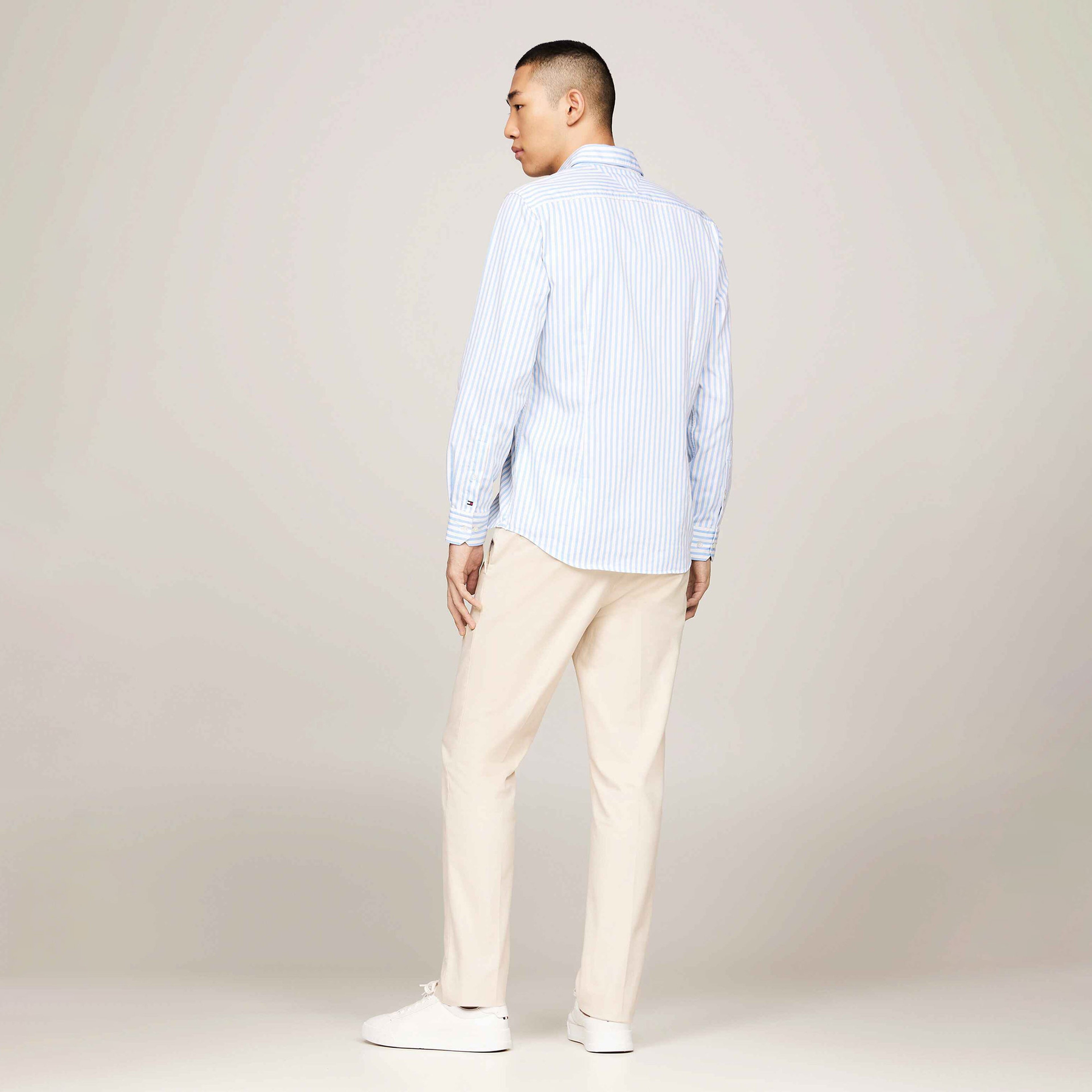 Tommy Hilfiger Erkek Mavi Gömlek