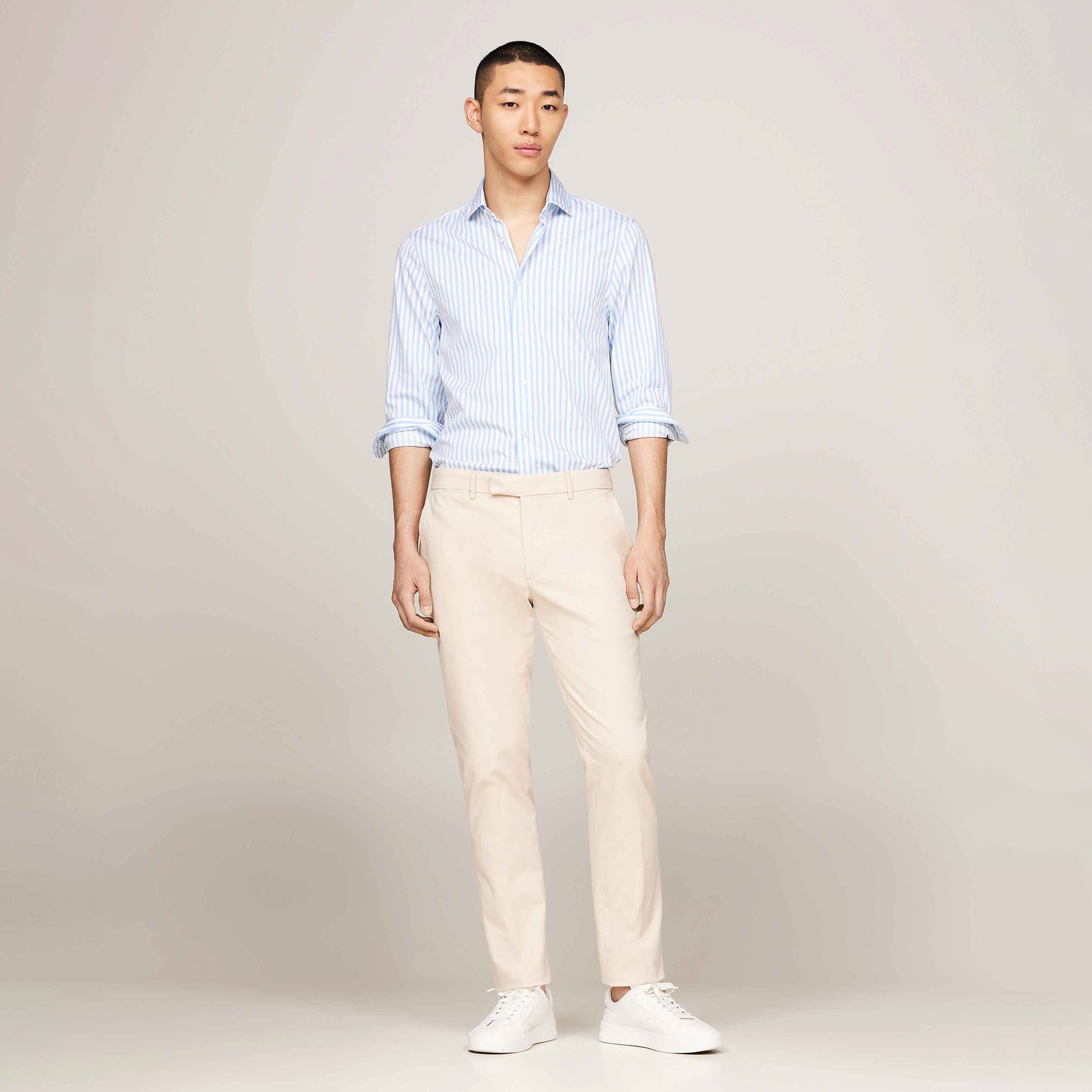 Tommy Hilfiger Erkek Mavi Gömlek