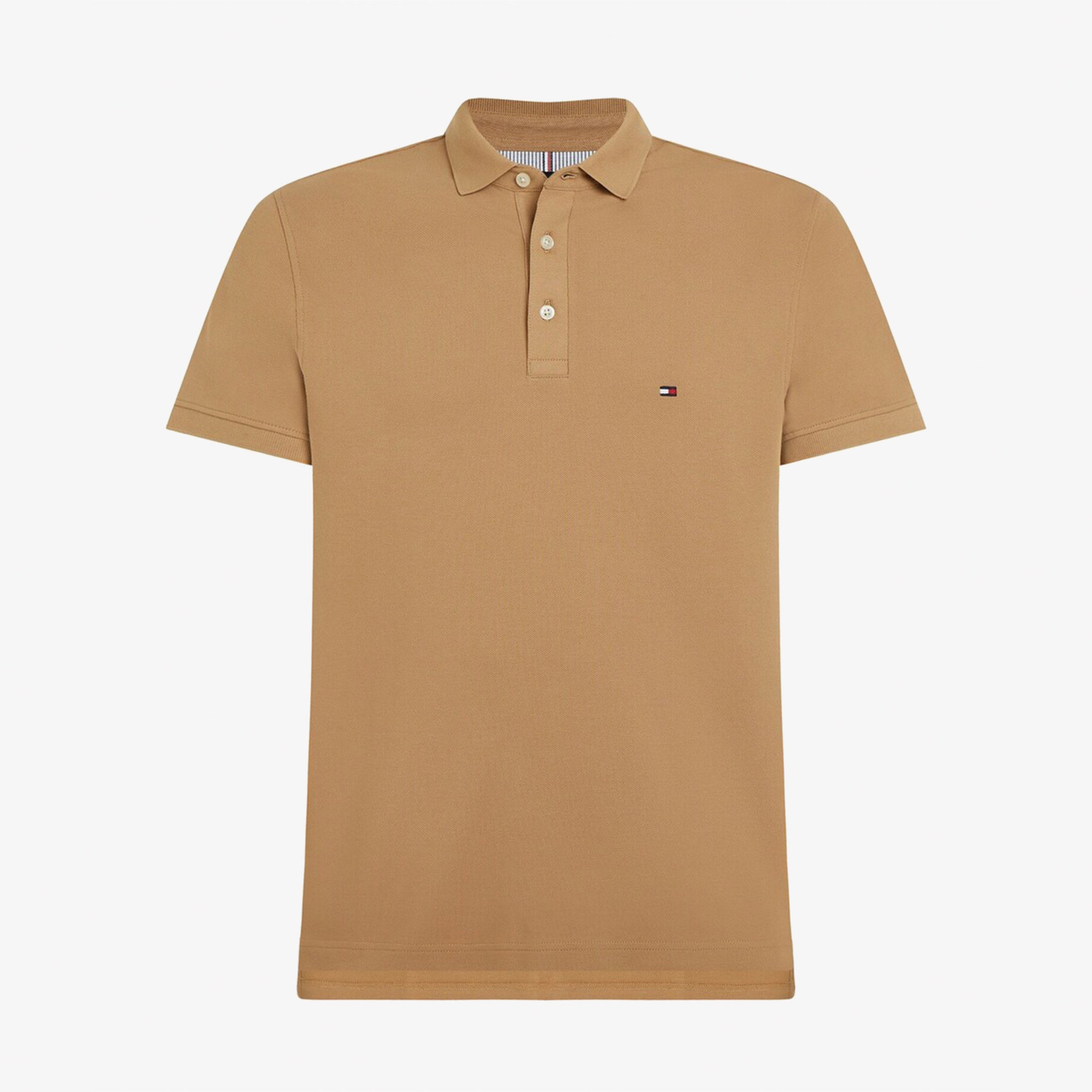 Tommy Hilfiger Erkek Haki Polo