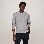 Tommy Hilfiger Erkek Gri Triko