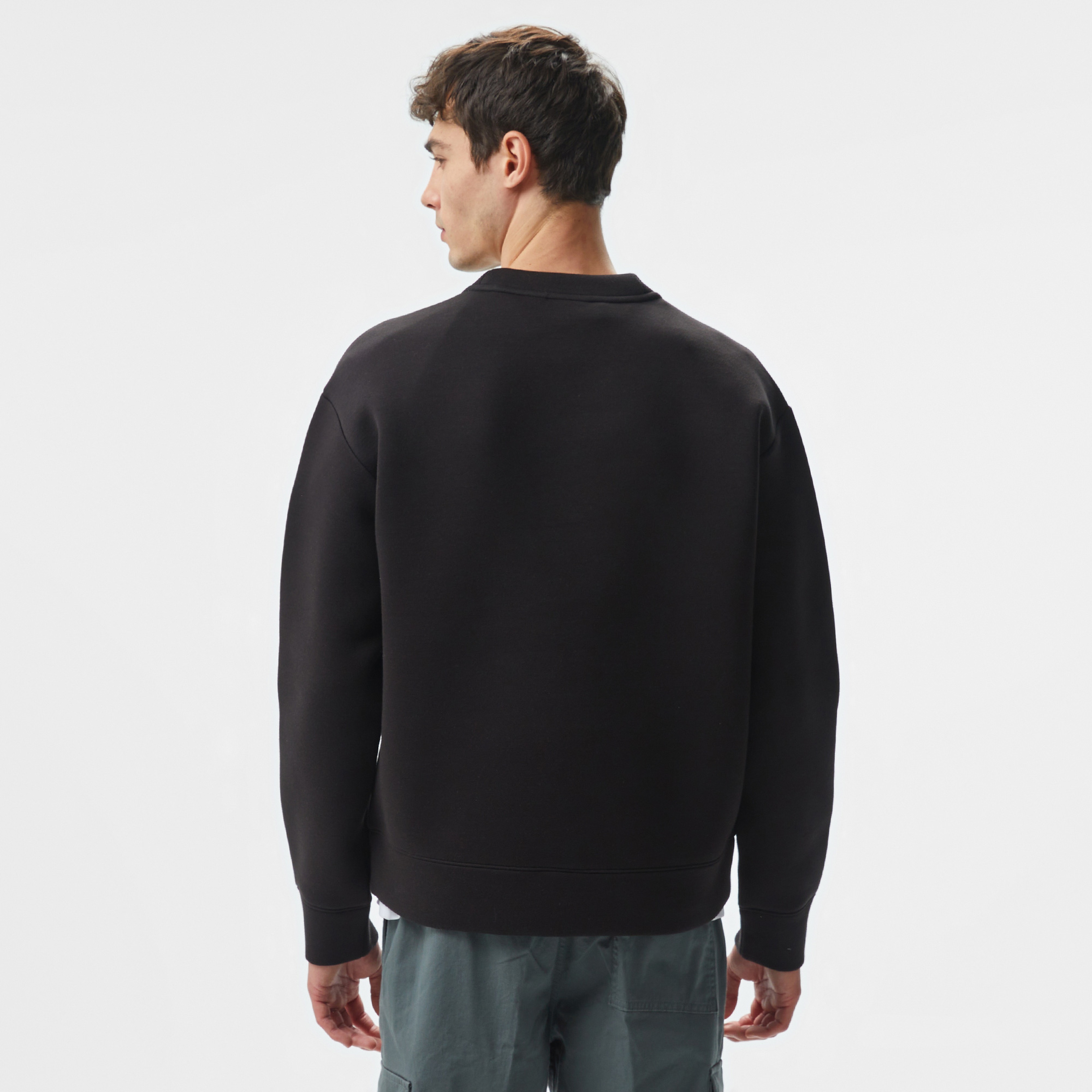 Calvin Klein Erkek Siyah Sweatshirt