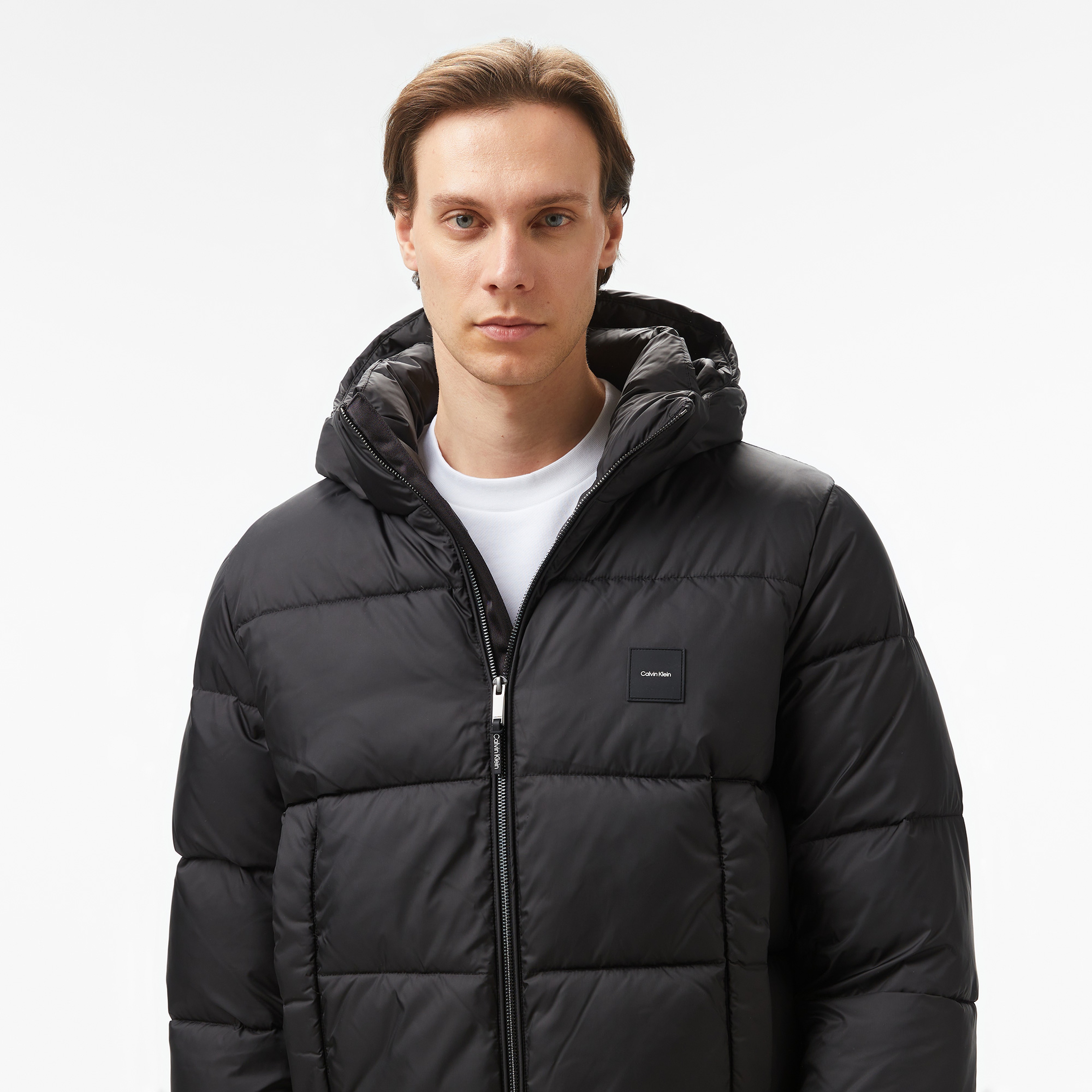 Calvin Klein Erkek Siyah Mont