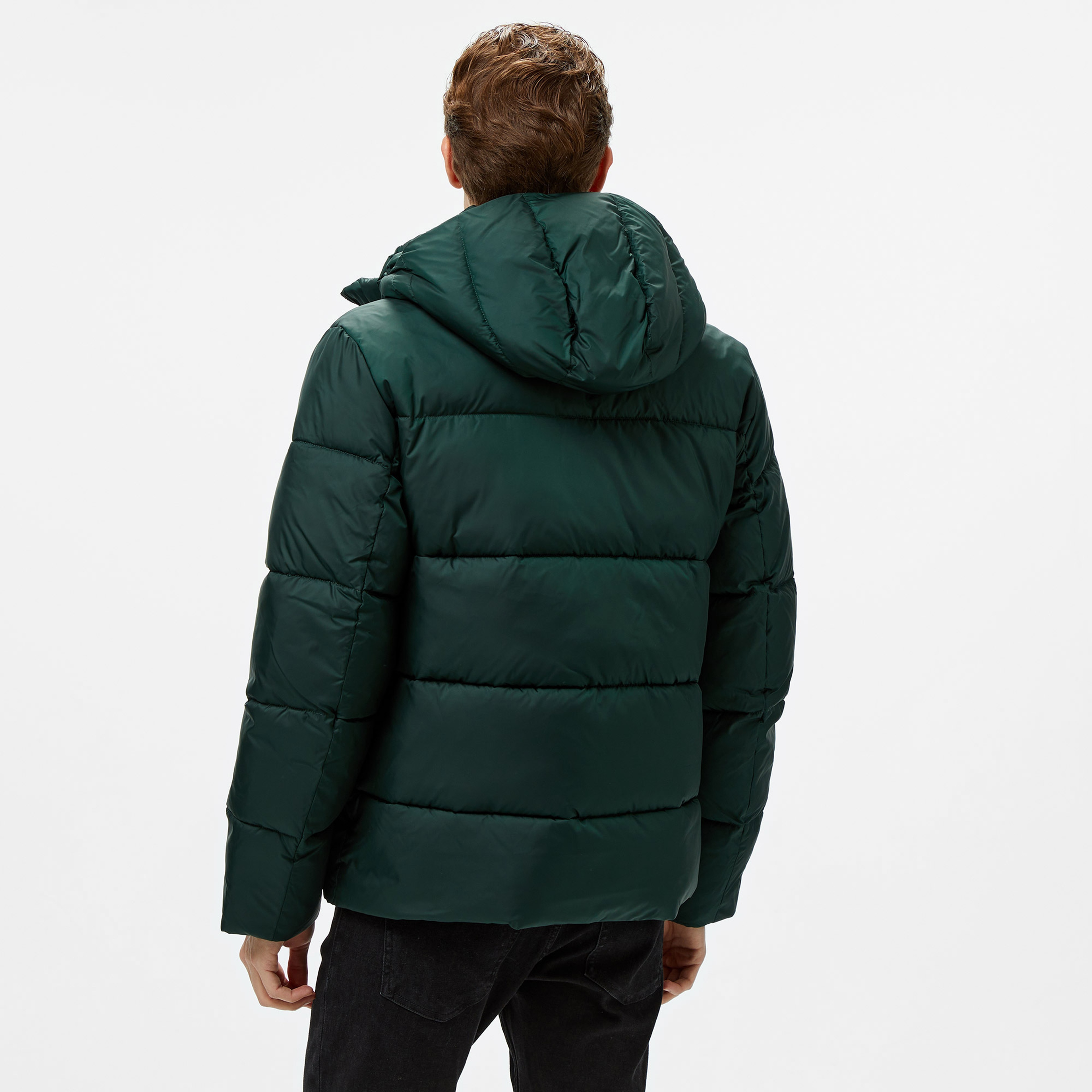 Calvin Klein Erkek Yeşil Mont