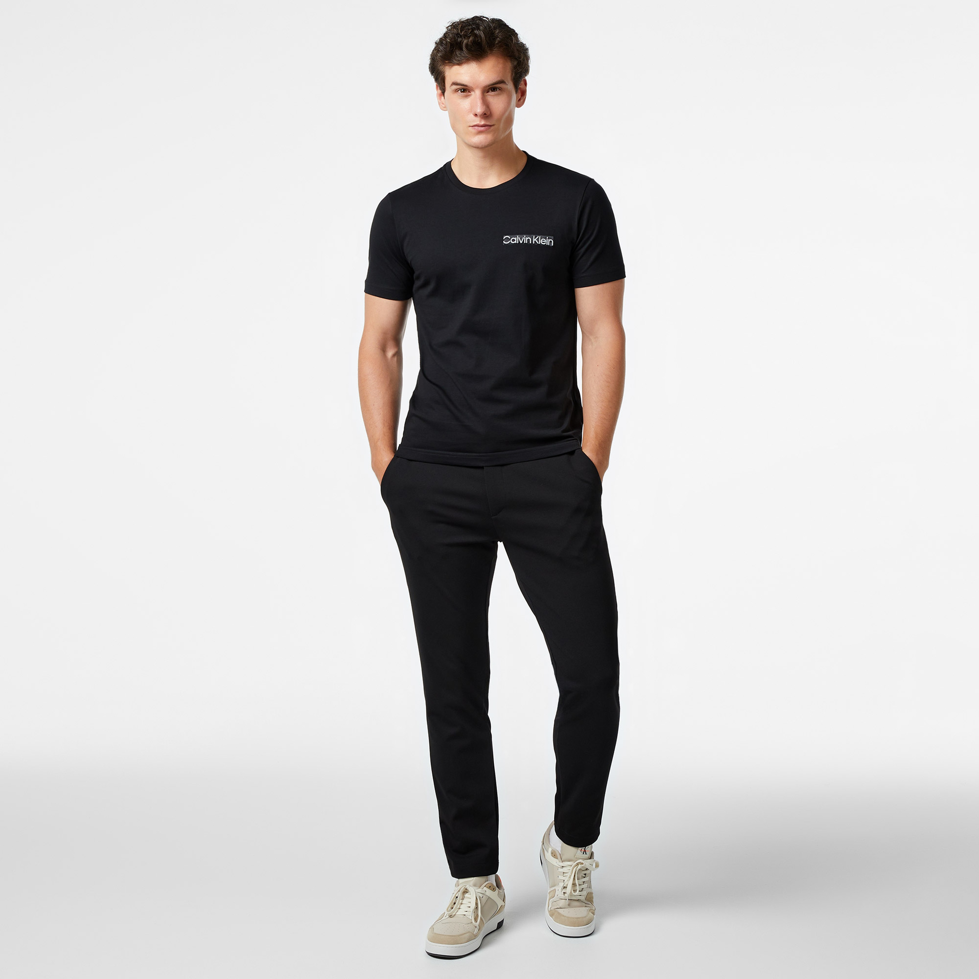 Calvin Klein Erkek Siyah T-Shirt