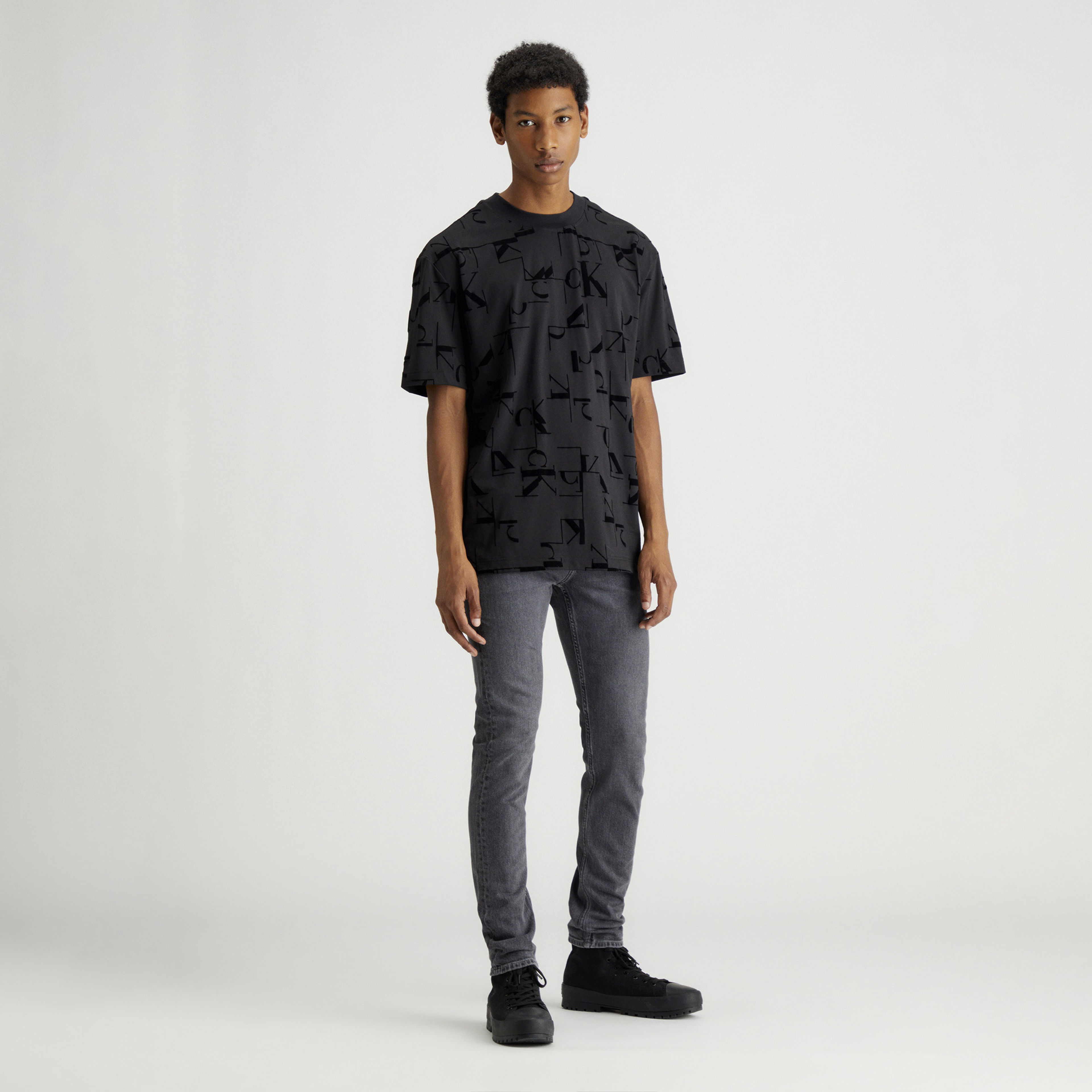 Calvin Klein Jeans Erkek Mavi Pantolon