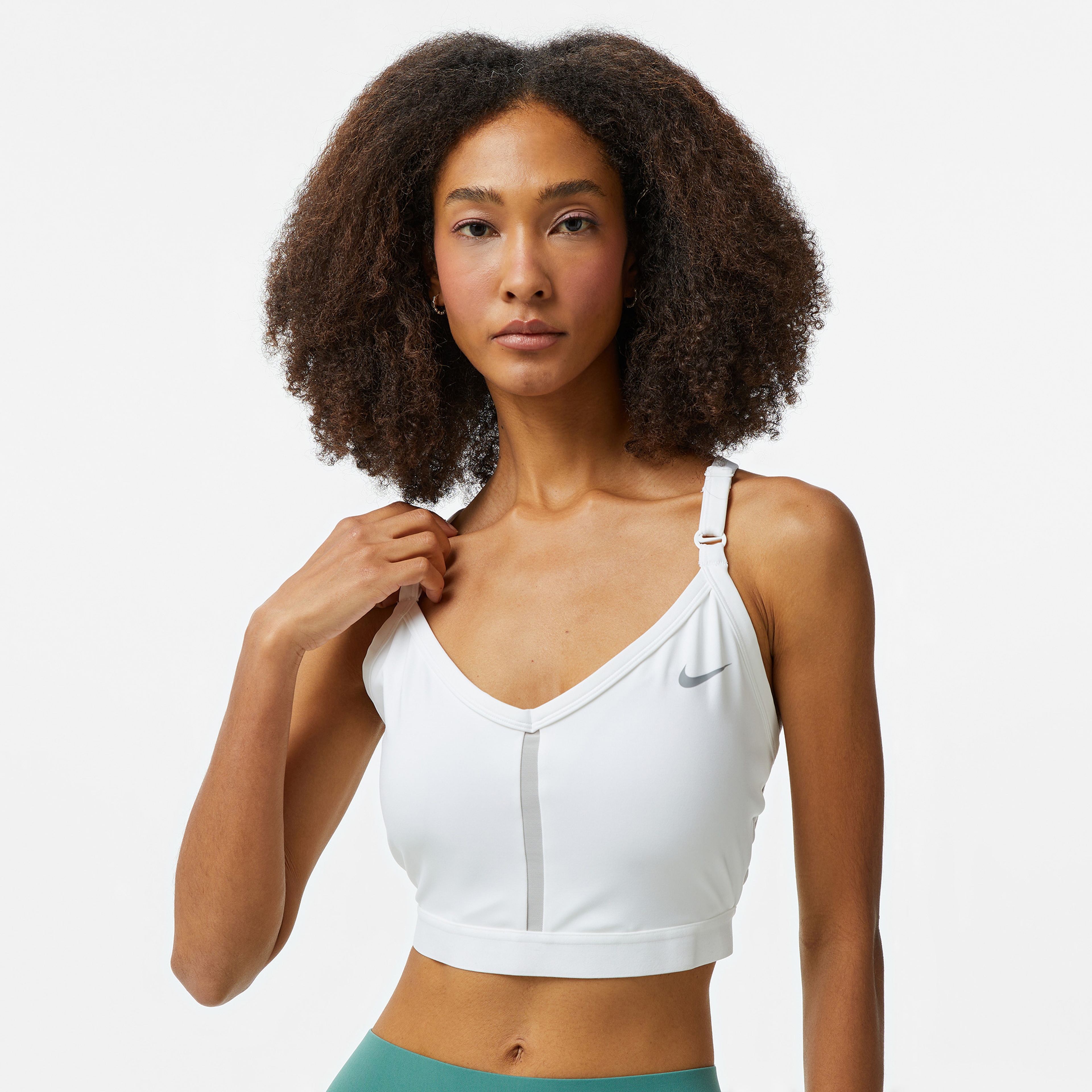 Nike Indy Kadın Beyaz Bra