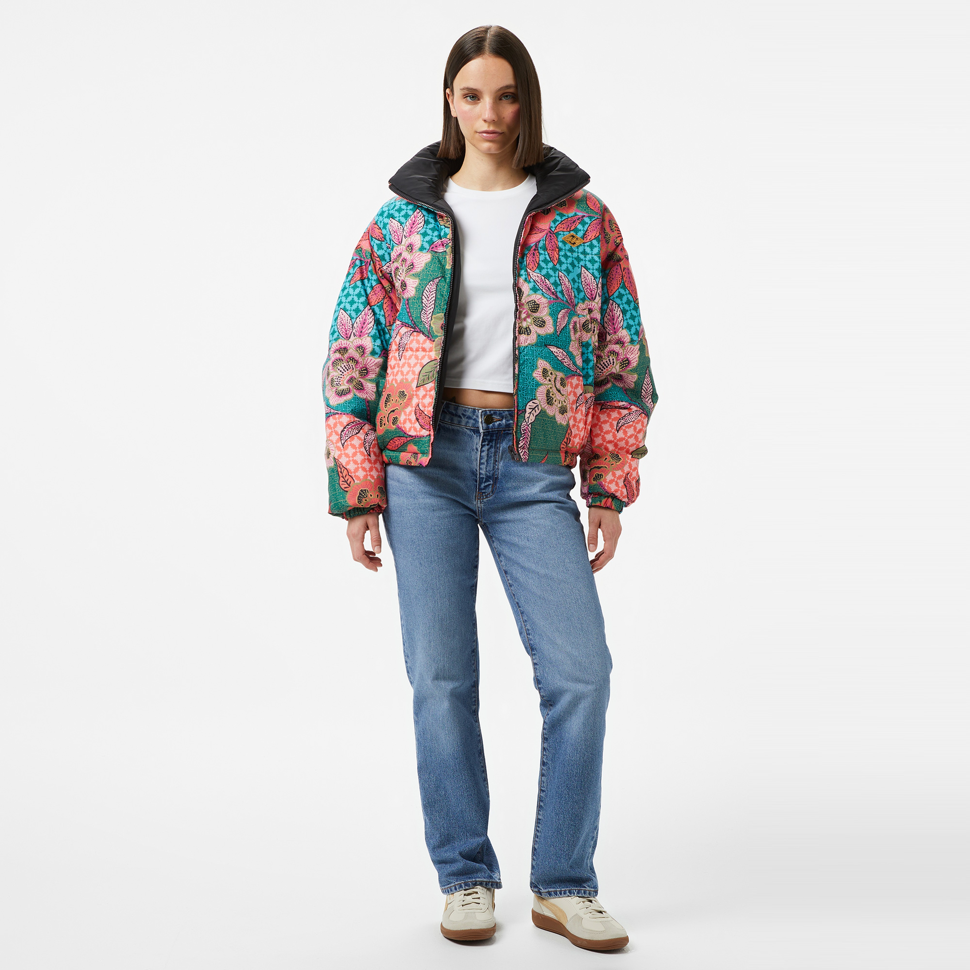 Billabong Cozy Puffer Kadın Siyah Ceket