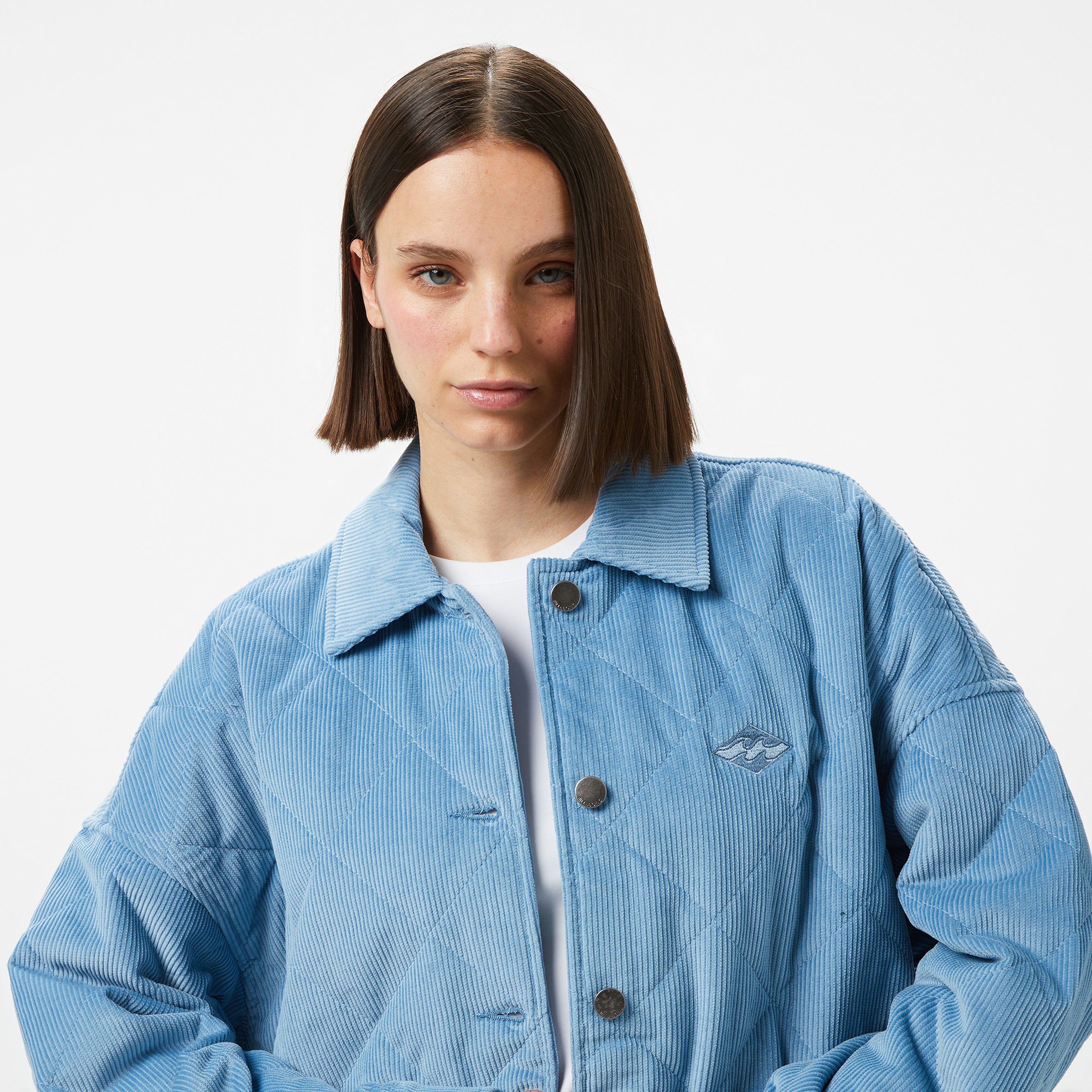 Billabong Go To Cord Kadın Siyah Ceket