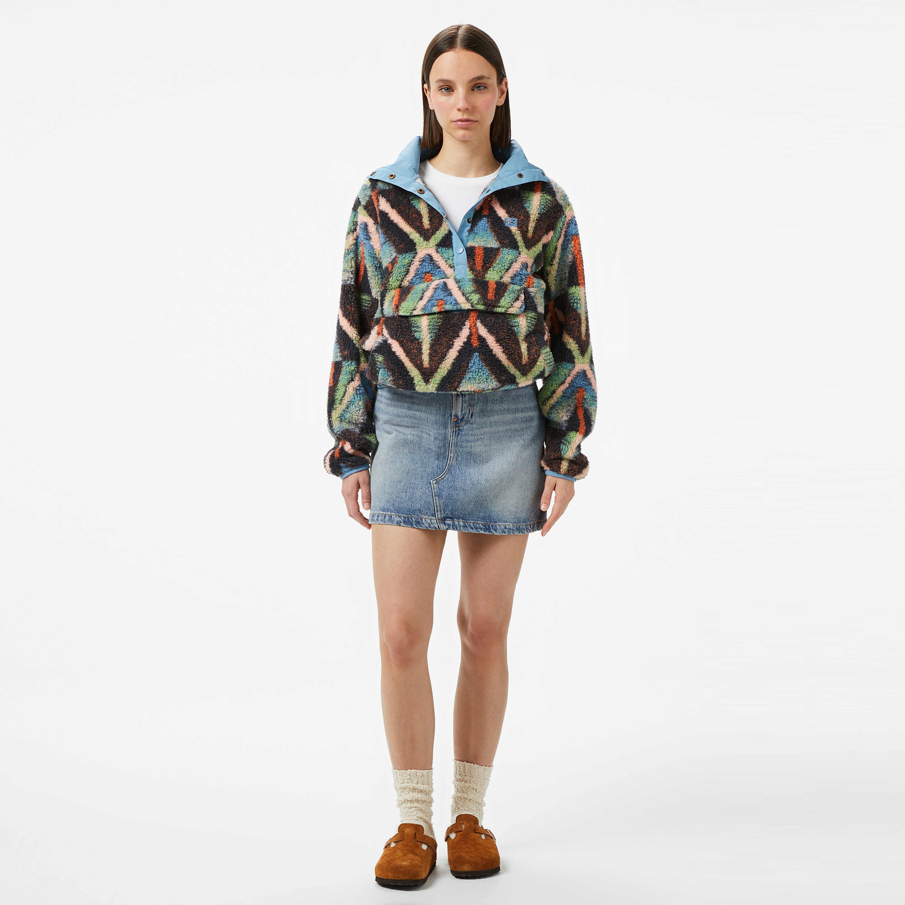 Billabong Switchback Pullover Kadın Renkli Polar