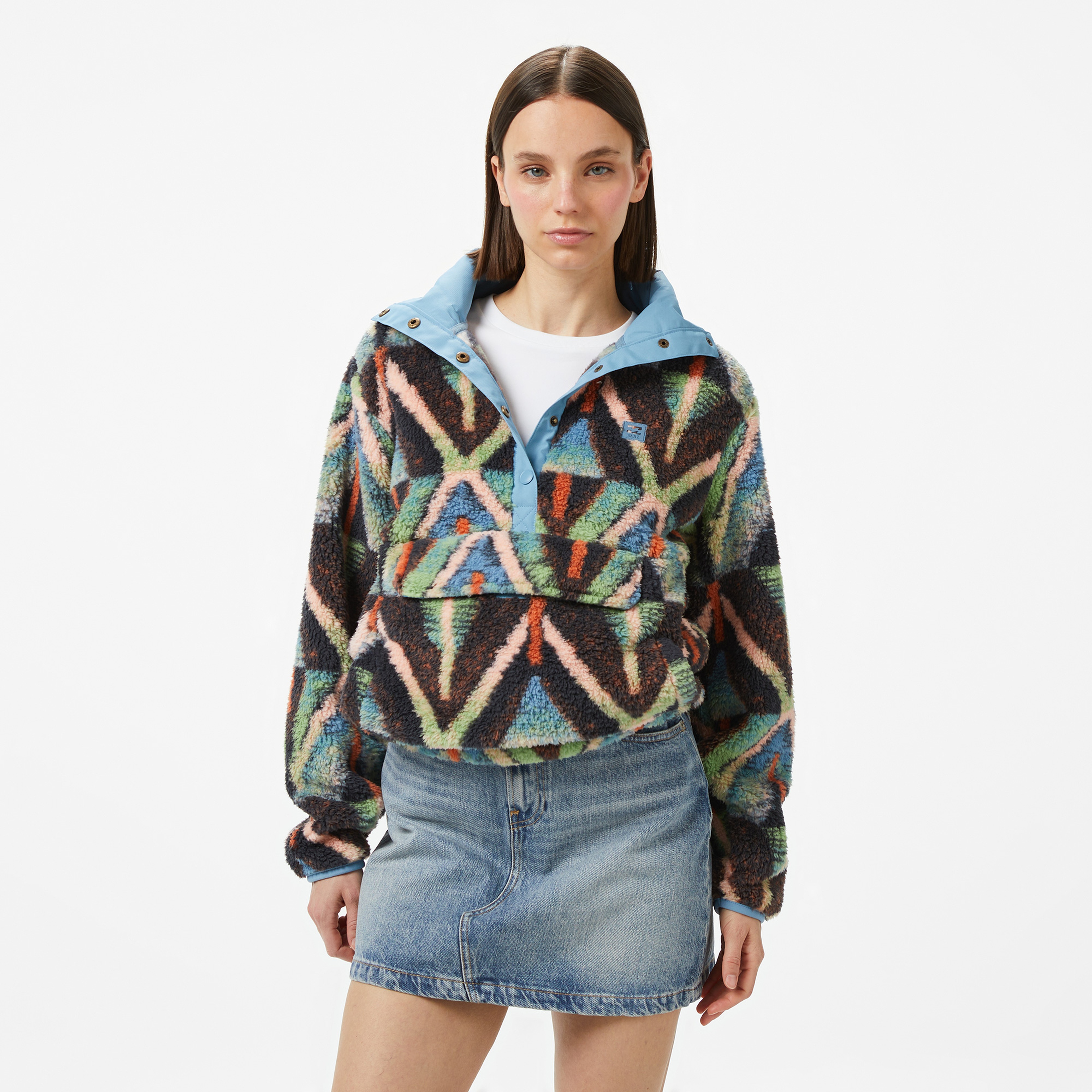 Billabong Switchback Pullover Kadın Renkli Polar