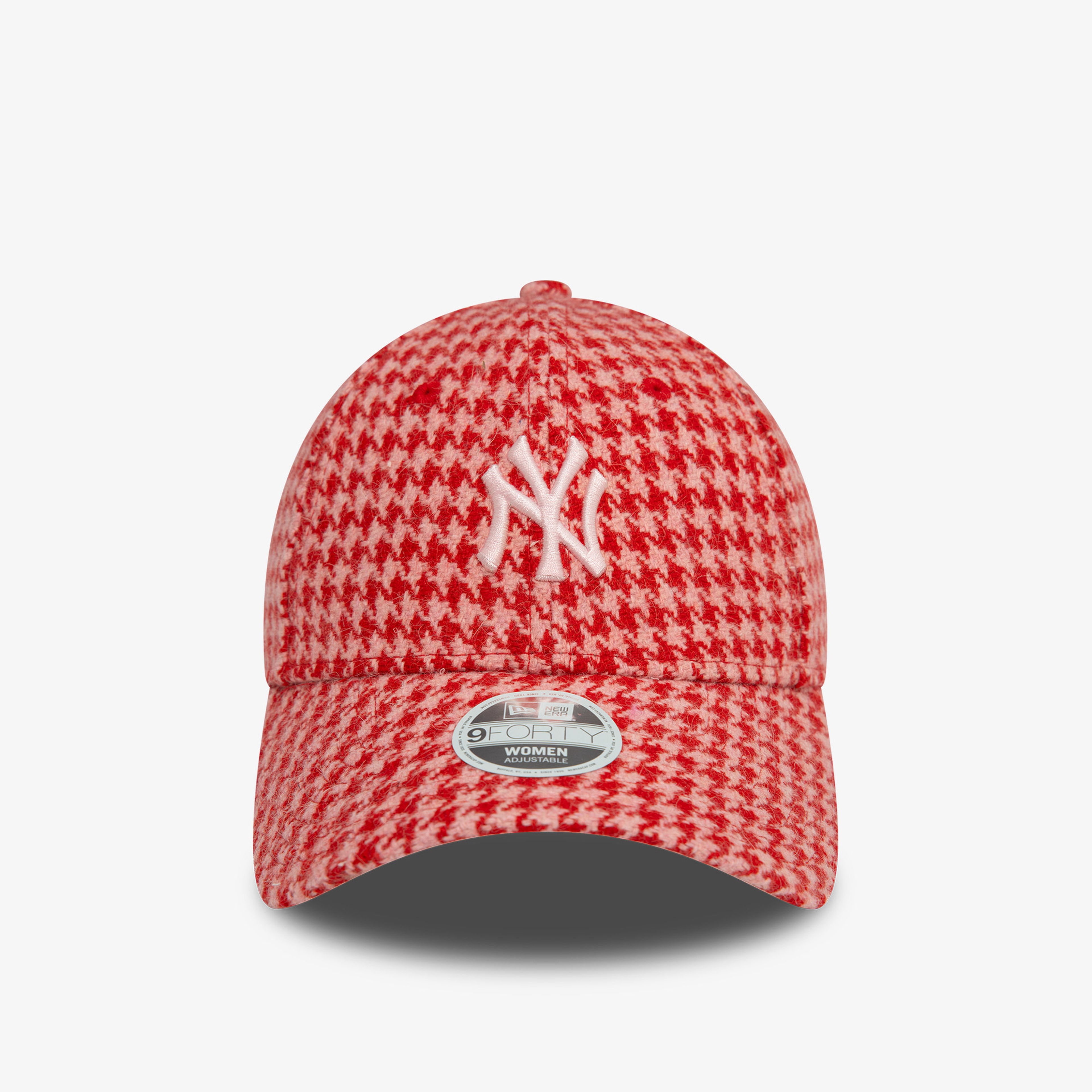 New Era Houndstooth 9Forty Neyyan Pnksca Kadın Pembe Şapka