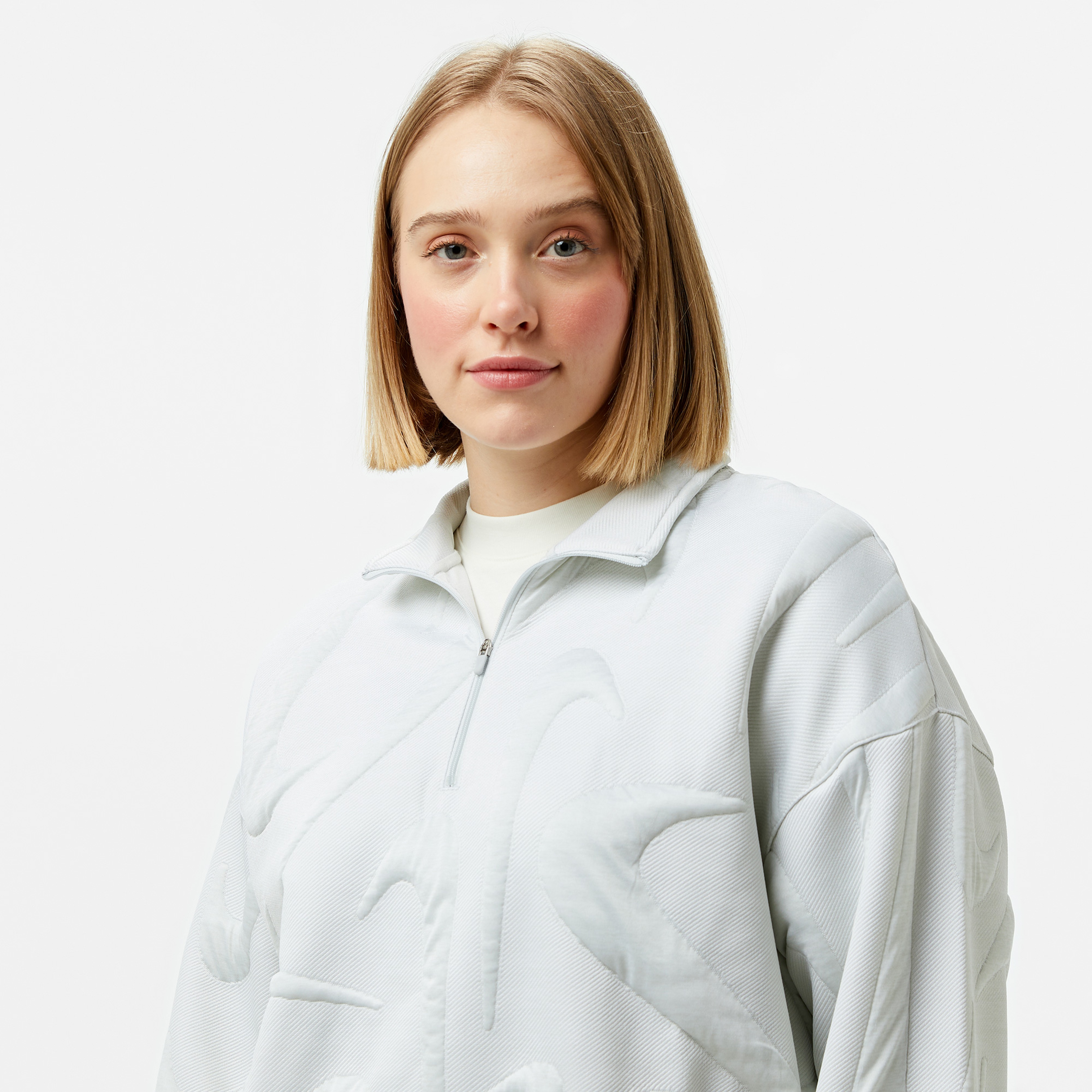 Nike Sportswear Collection Kadın Gri Sweatshirt