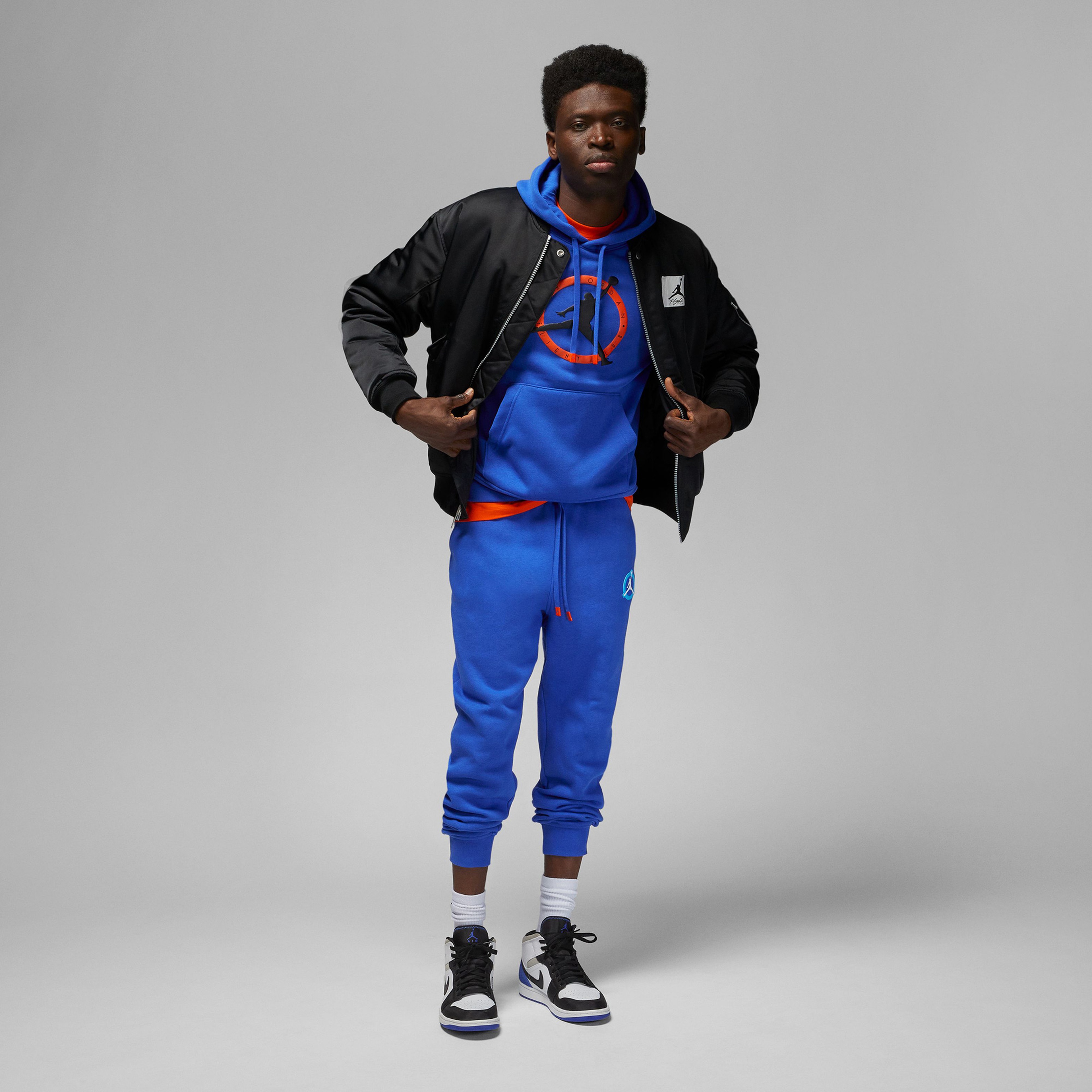 Jordan Flight MVP Erkek Mavi Sweatshirt