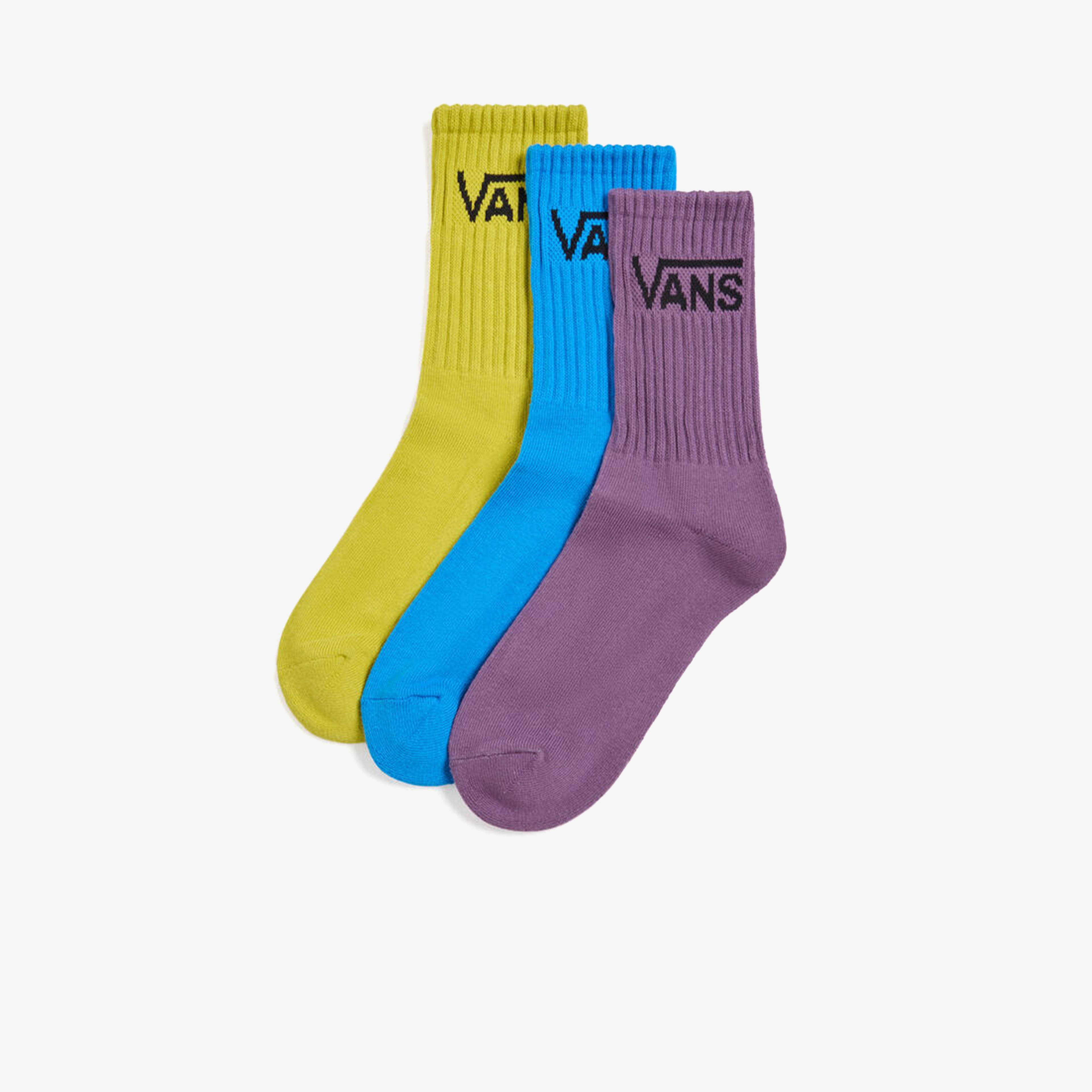 Vans Wm Classic Crew Wmns 6.5-10 3Pk Kadın Gri Çorap