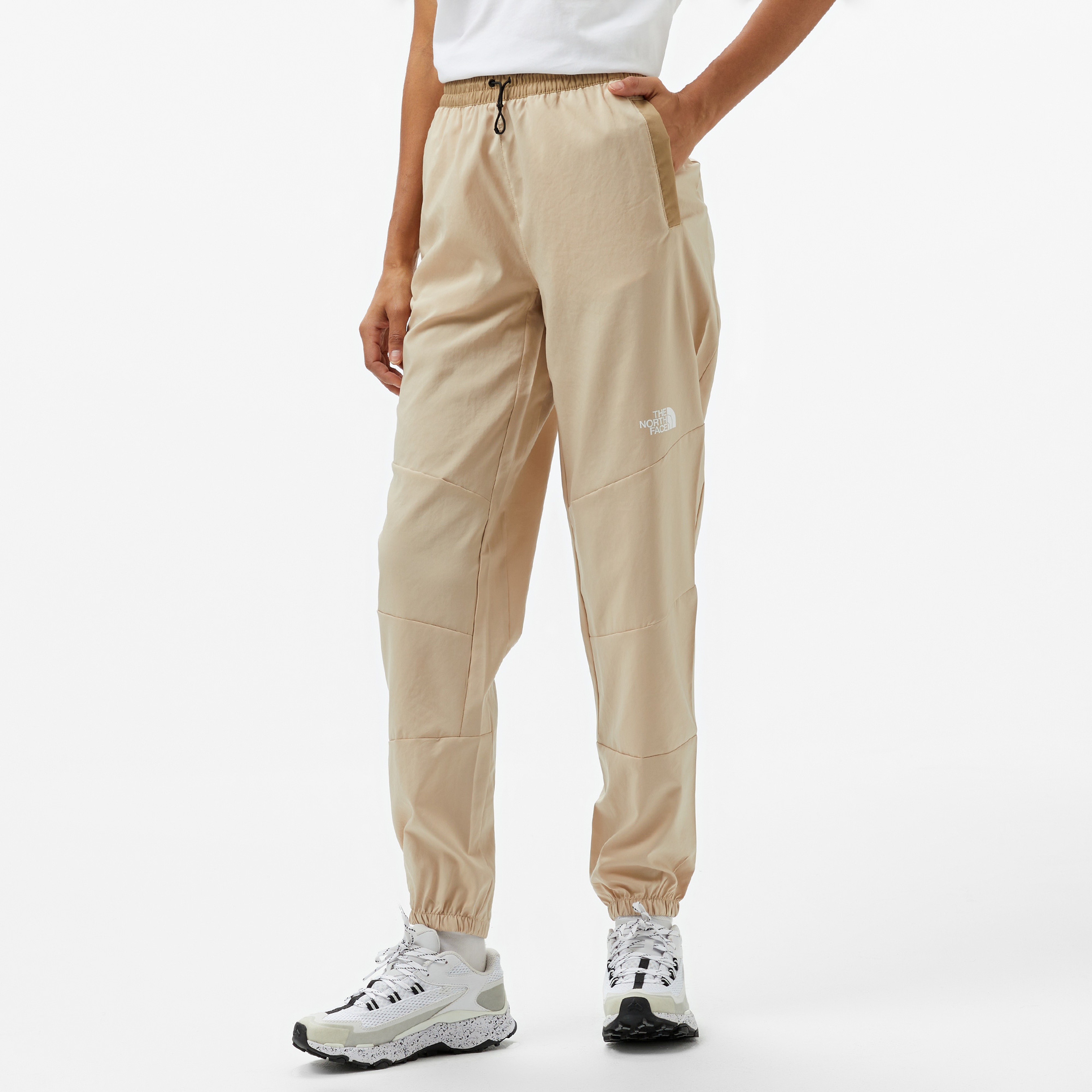 The North Face Ma Wind Track Kadın Krem Pantolon