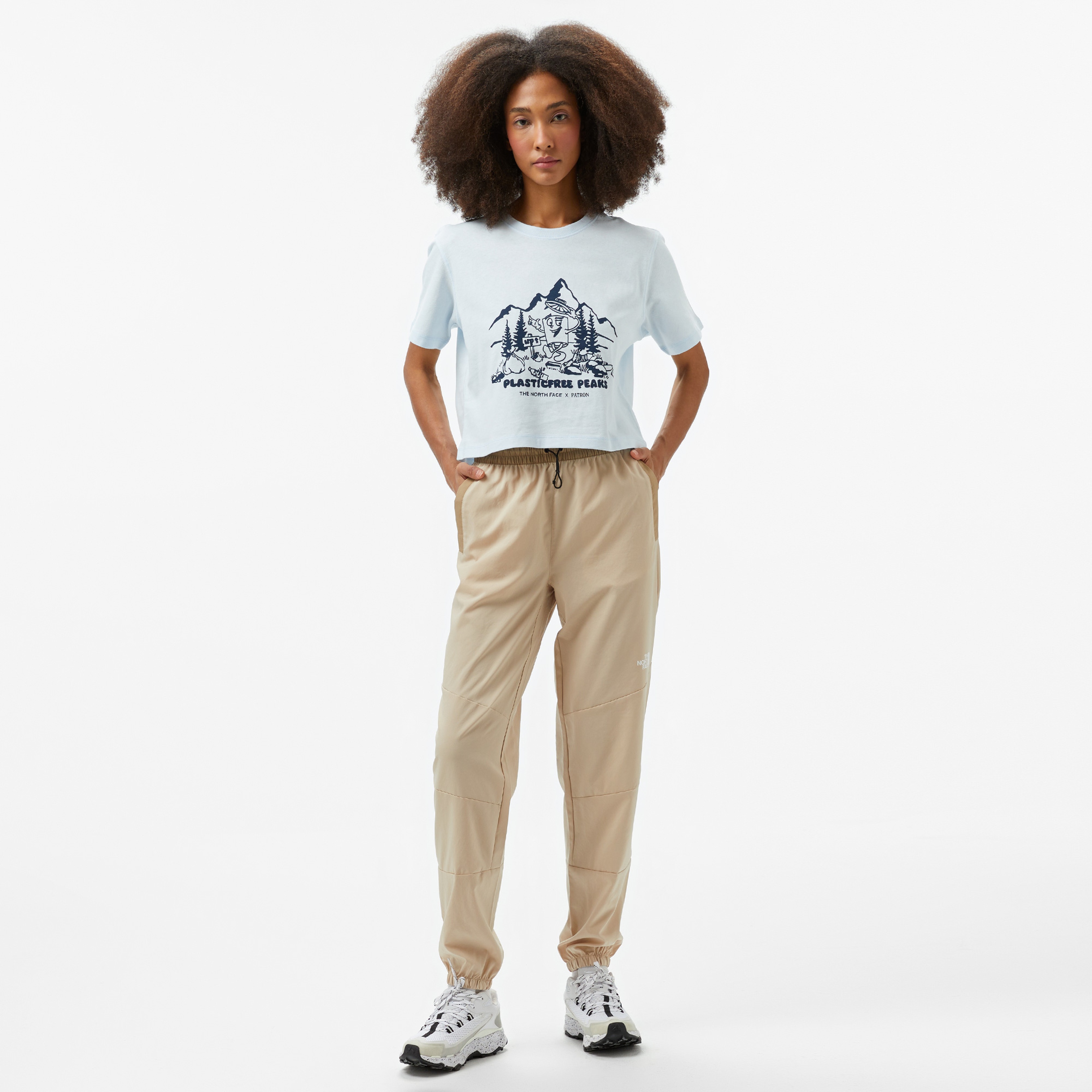 The North Face Nature Tee Kadın Mavi T-Shirt