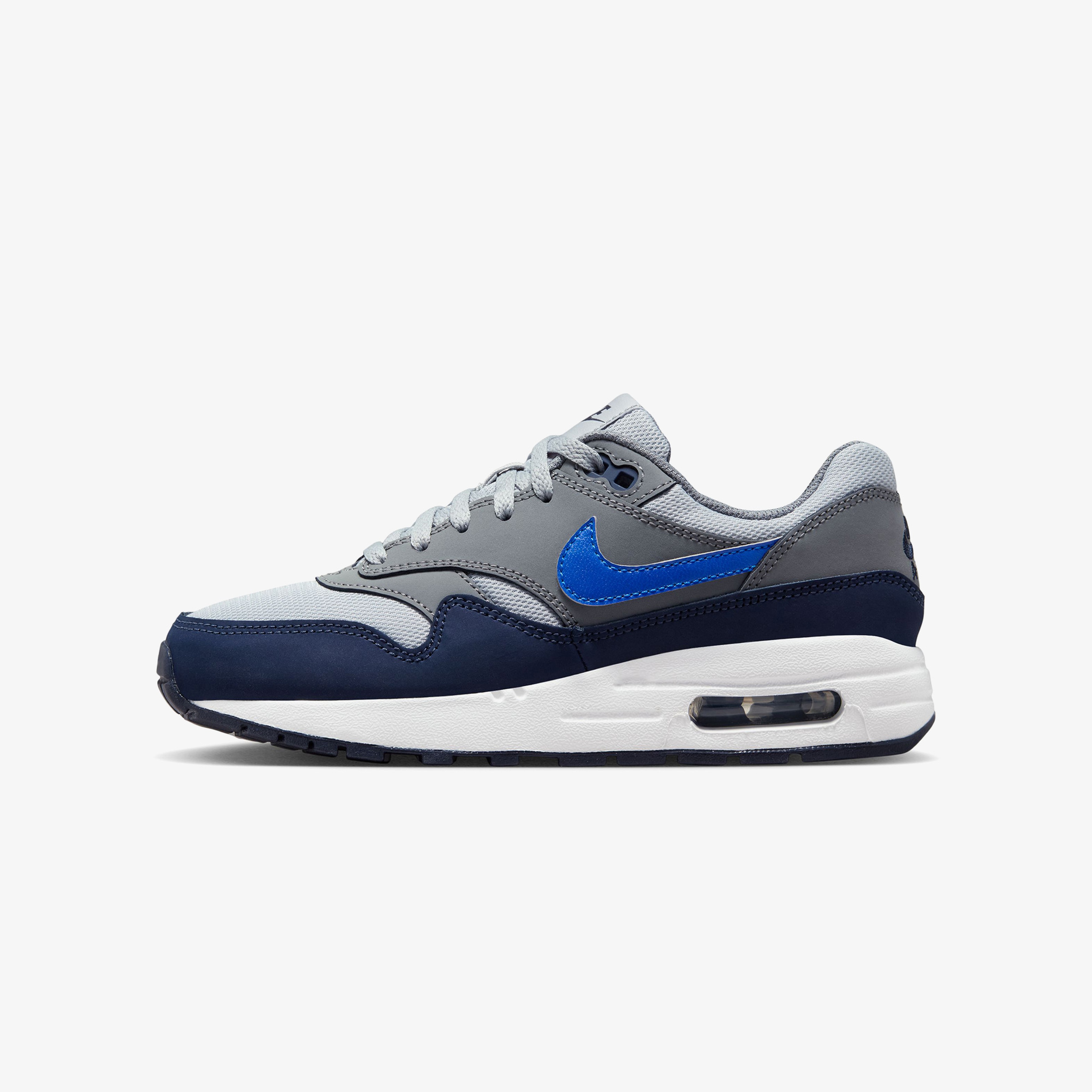 Air Max 1 Genç Gri Spor Ayakkabı