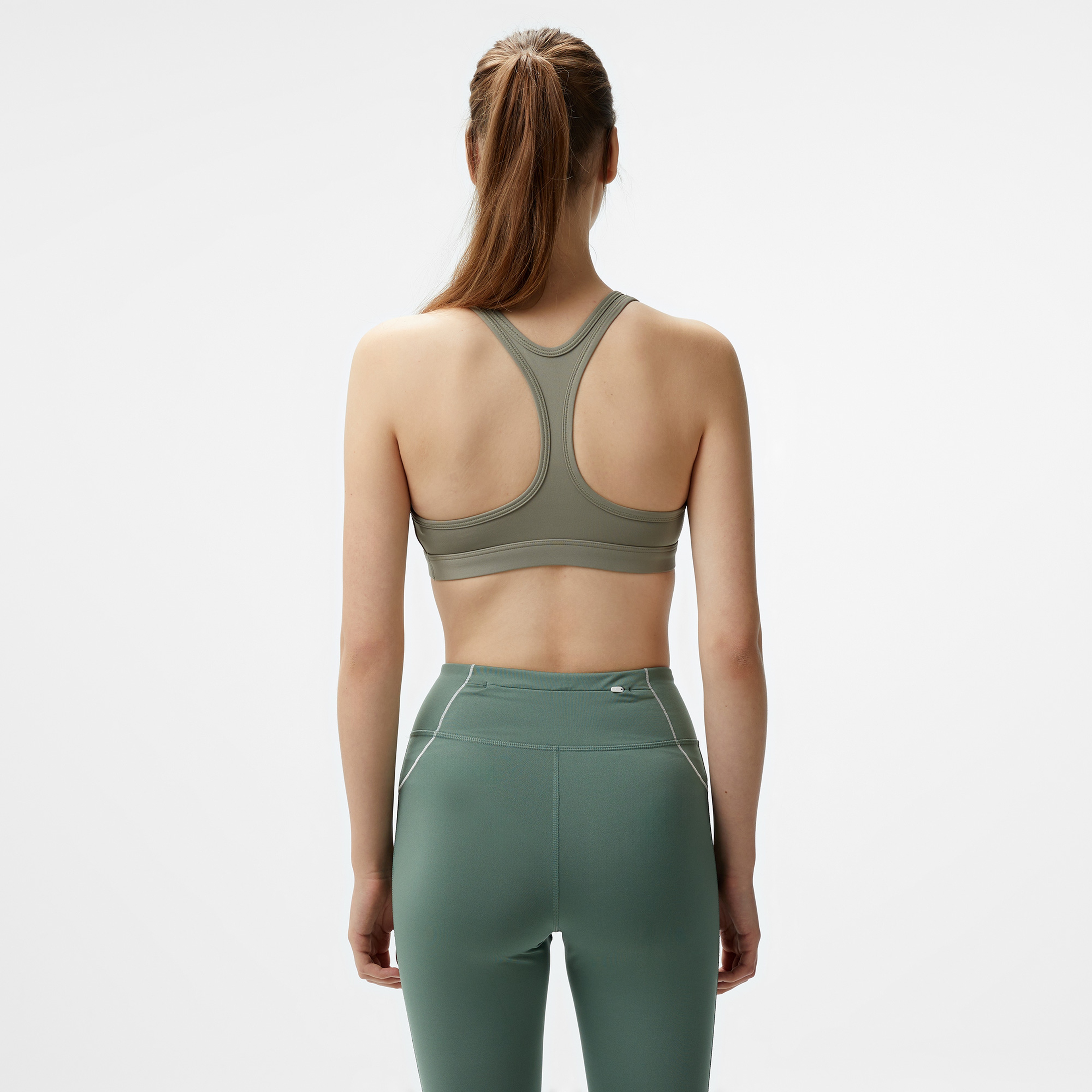 Nike Swoosh Light Support Kadın Yeşil Bra