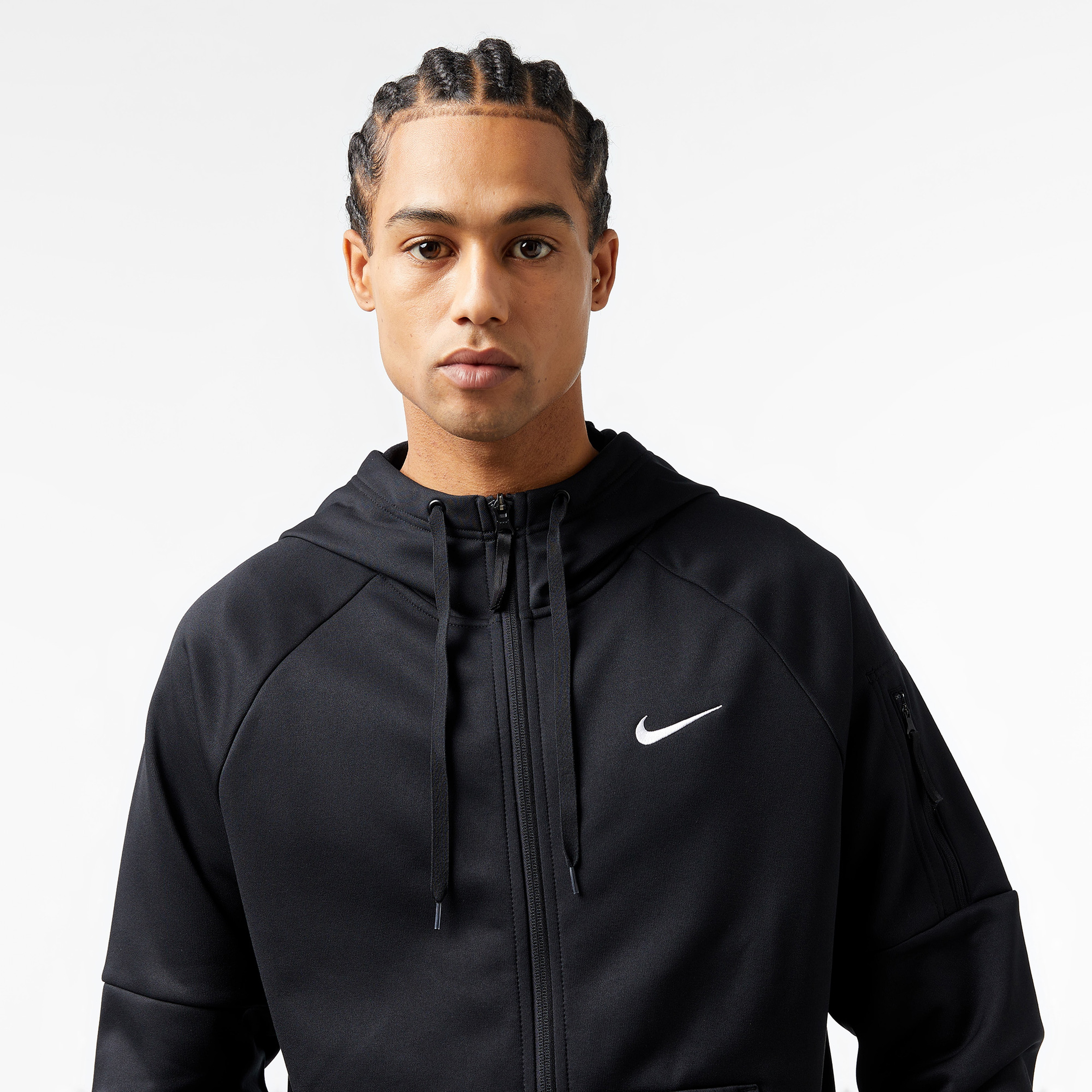 Nike Therma Erkek Siyah Sweatshirt