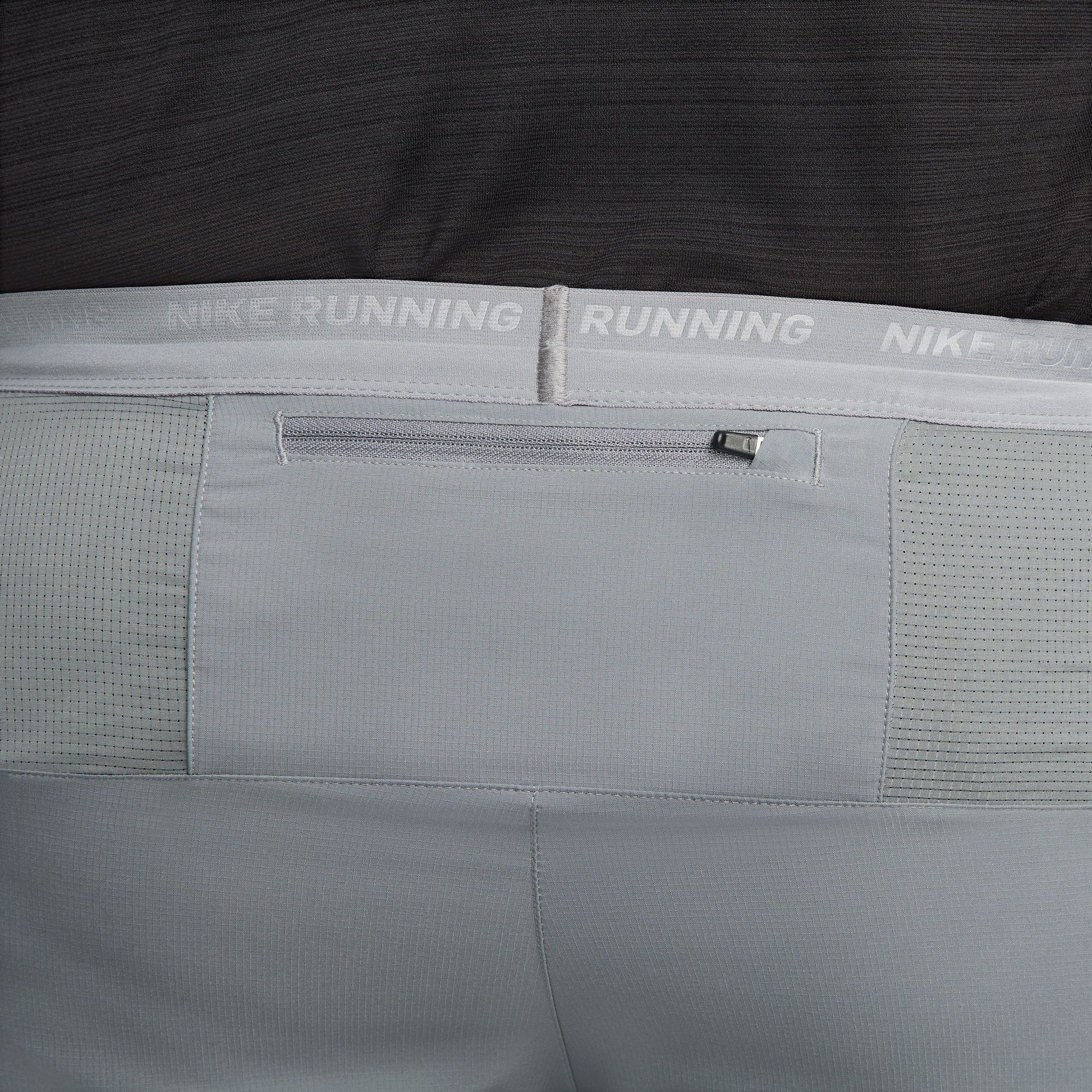 Nike Dri-FIT Stride 13 cm Hybrid Erkek Gri Şort