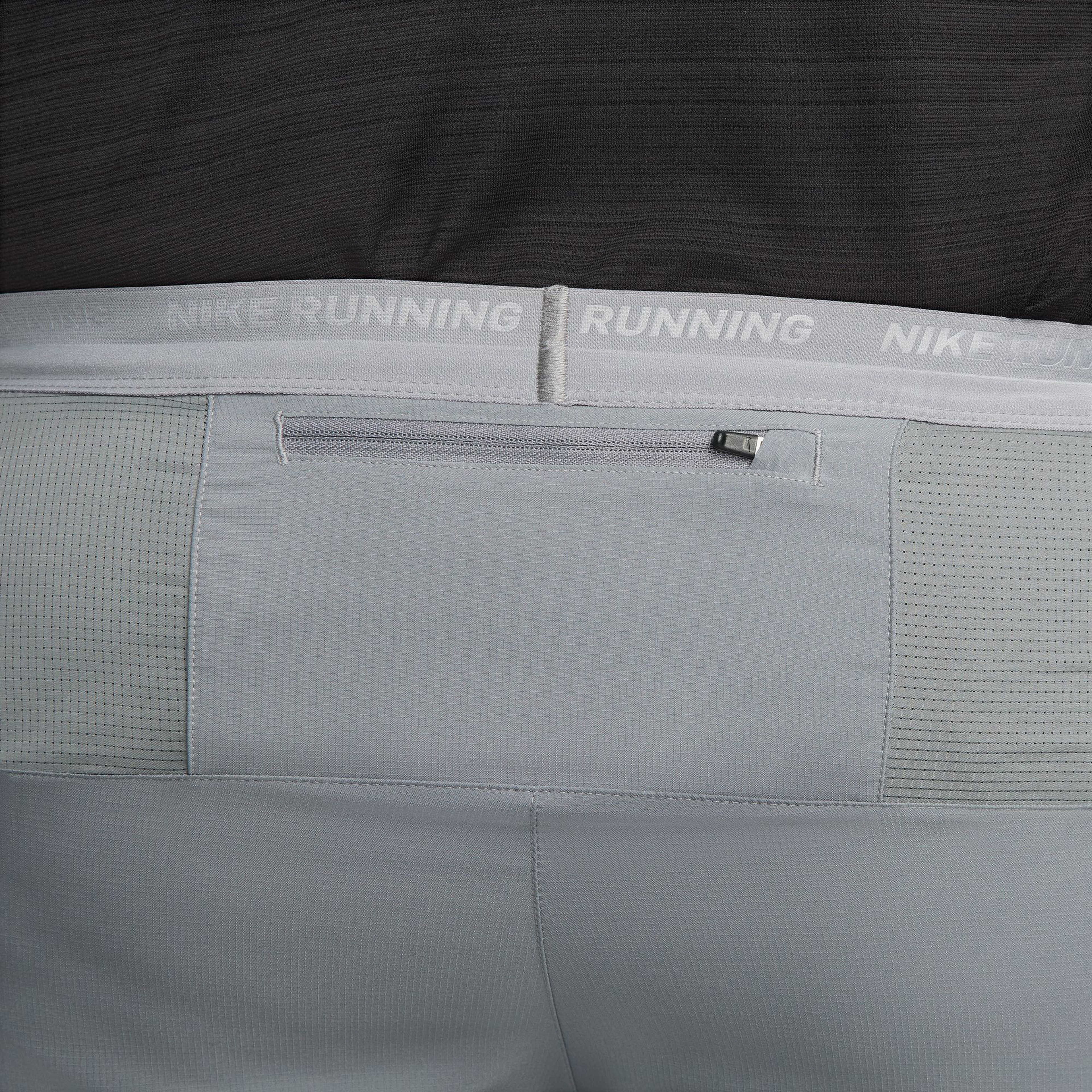 Nike Dri-FIT Stride 13 cm Hybrid Erkek Gri Şort