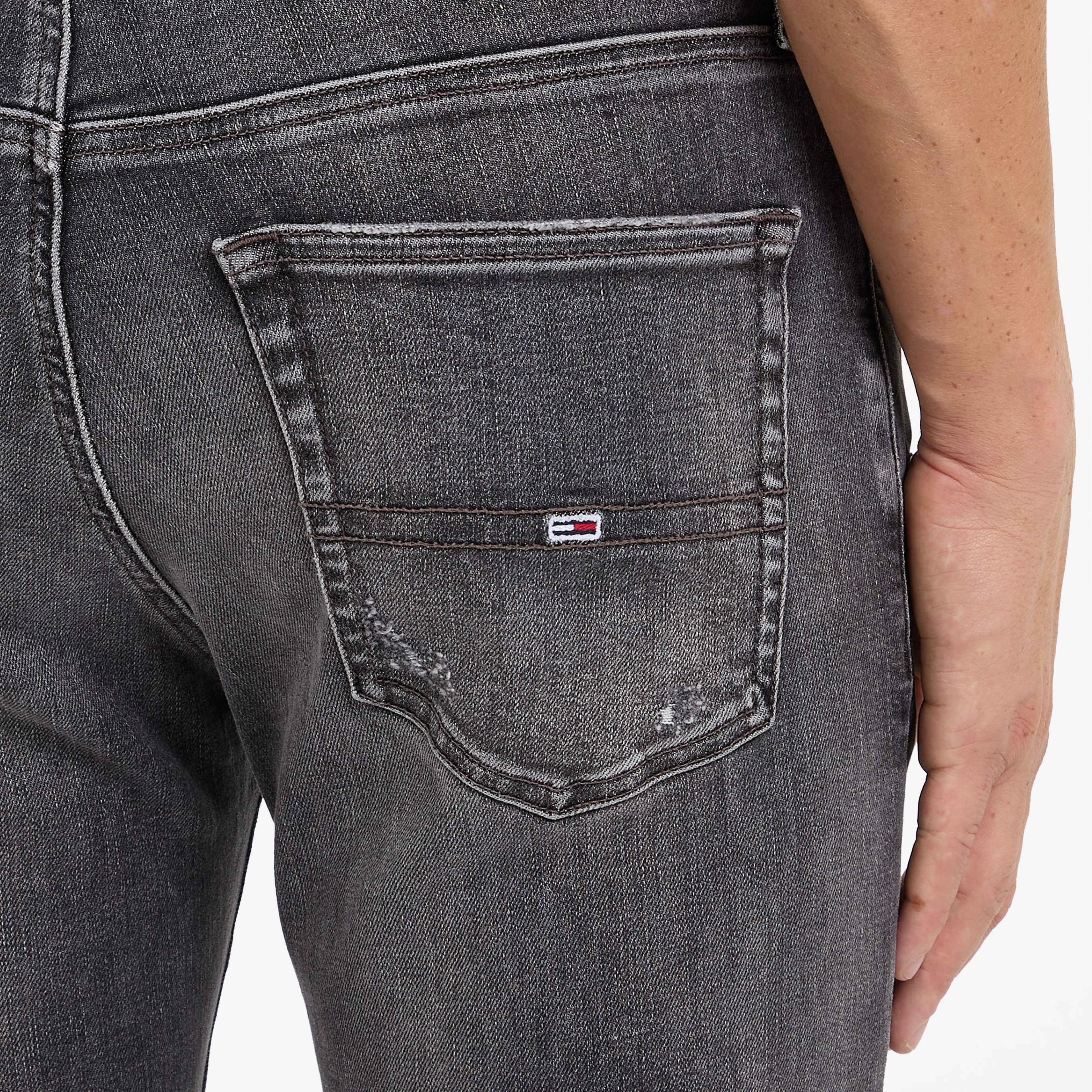 Tommy Jeans Erkek Siyah Jean