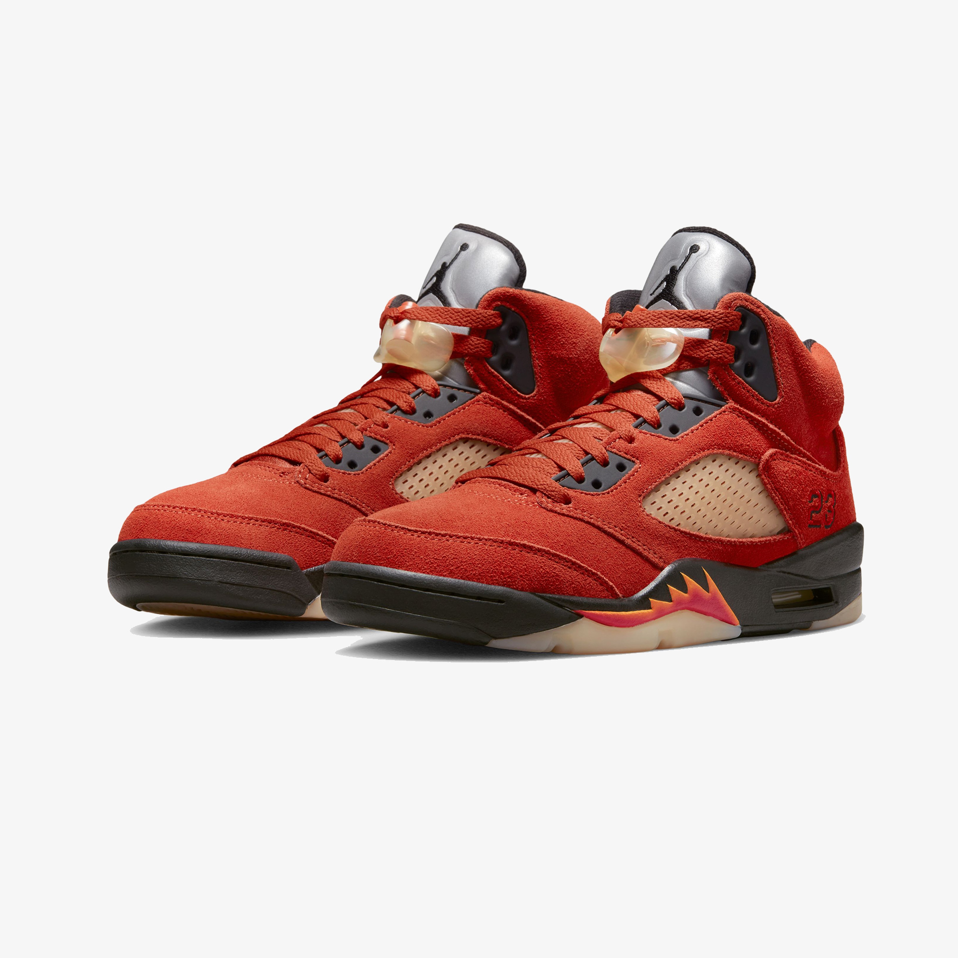 Jordan Air 5 Retro Kadın Turuncu Spor Ayakkabı