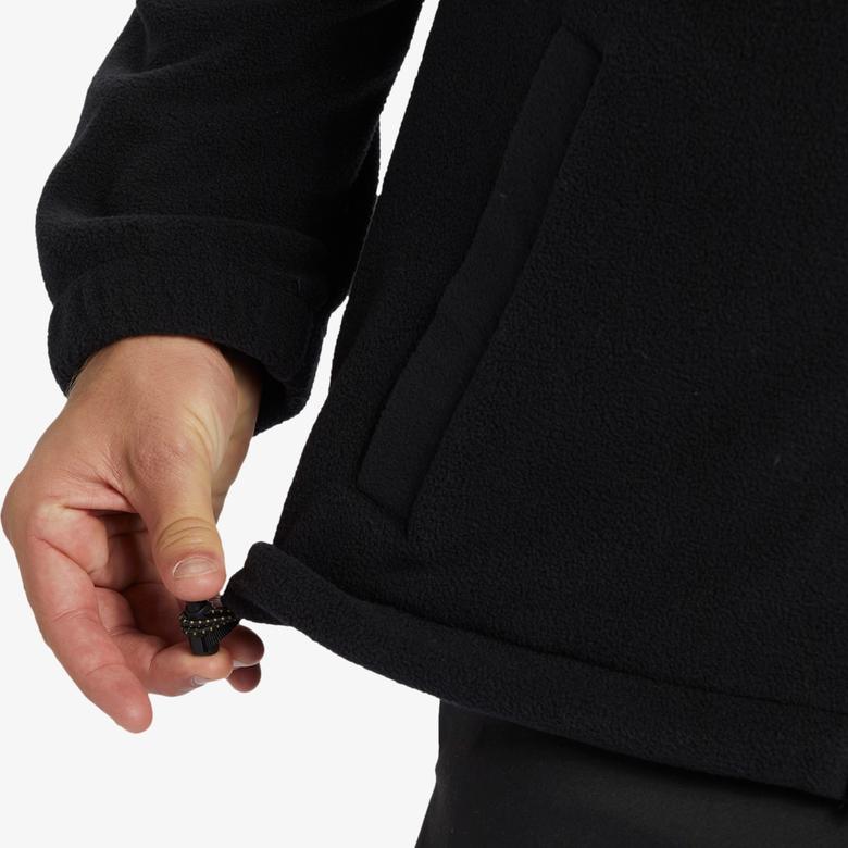 Billabong Boundary Lite Zip Erkek Siyah Polar