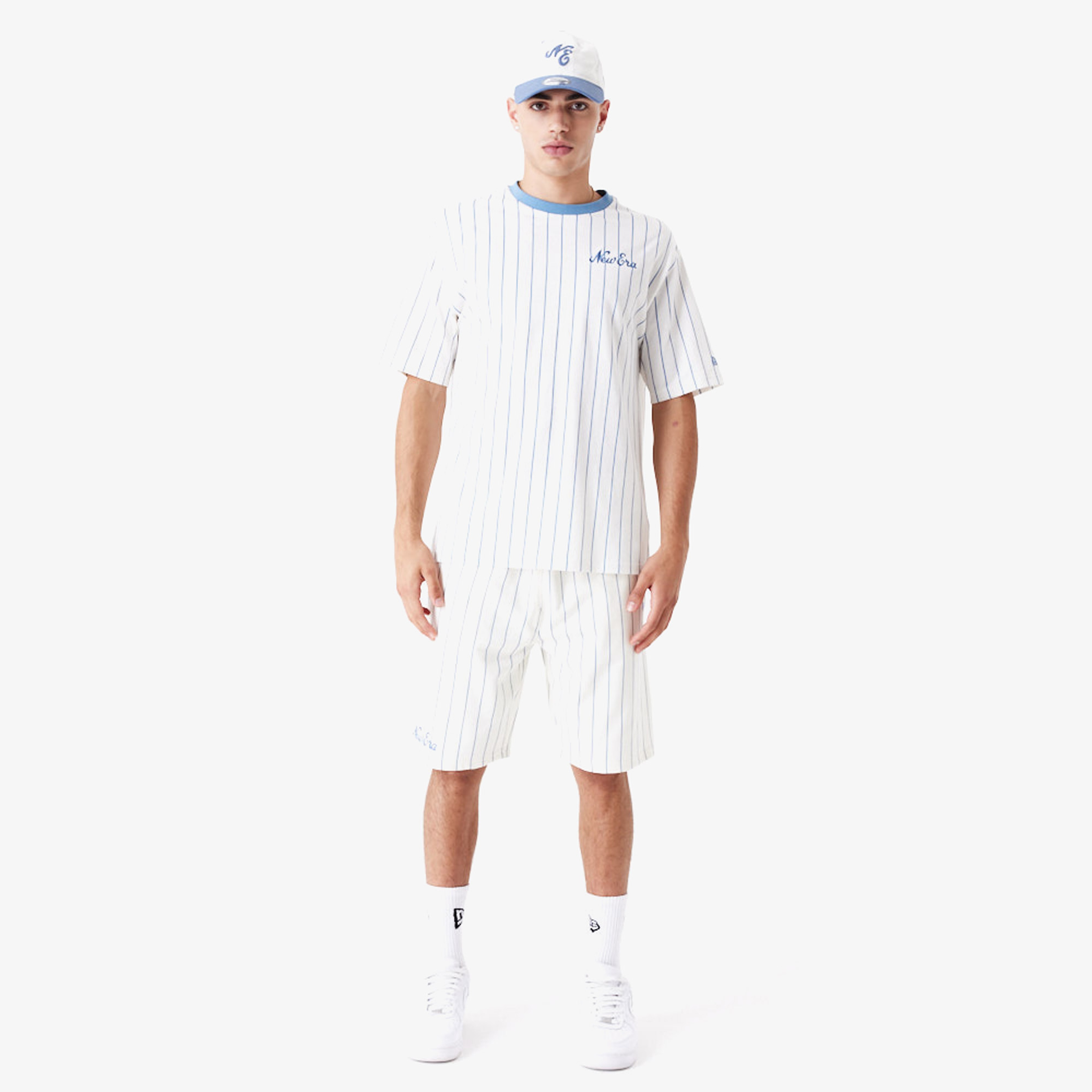 New Era Ne Pinstripe Erkek Siyah Şort