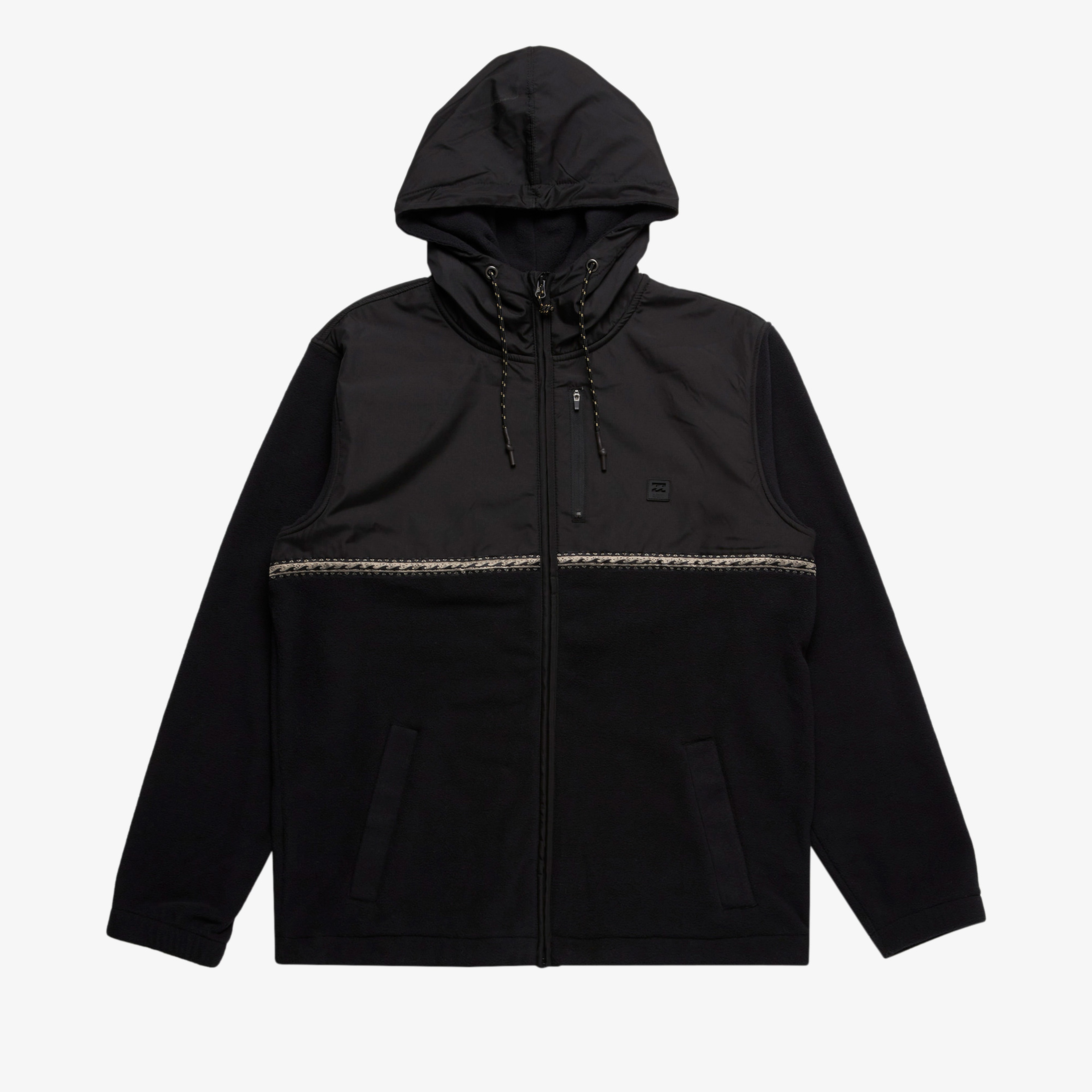 Billabong Boundary Lite Zip Erkek Siyah Polar