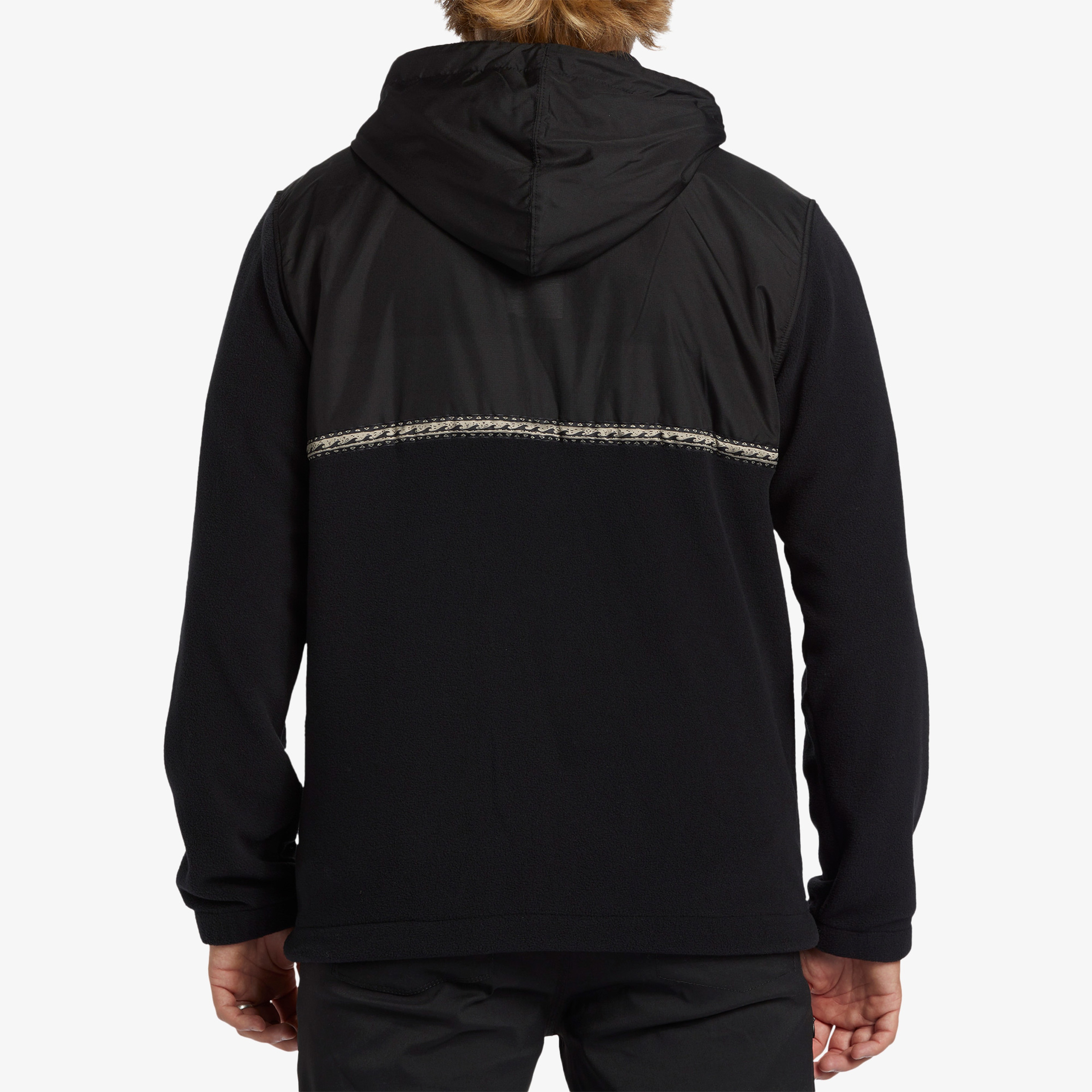Billabong Boundary Lite Zip Erkek Siyah Polar