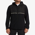 Billabong Boundary Lite Zip Erkek Siyah Polar