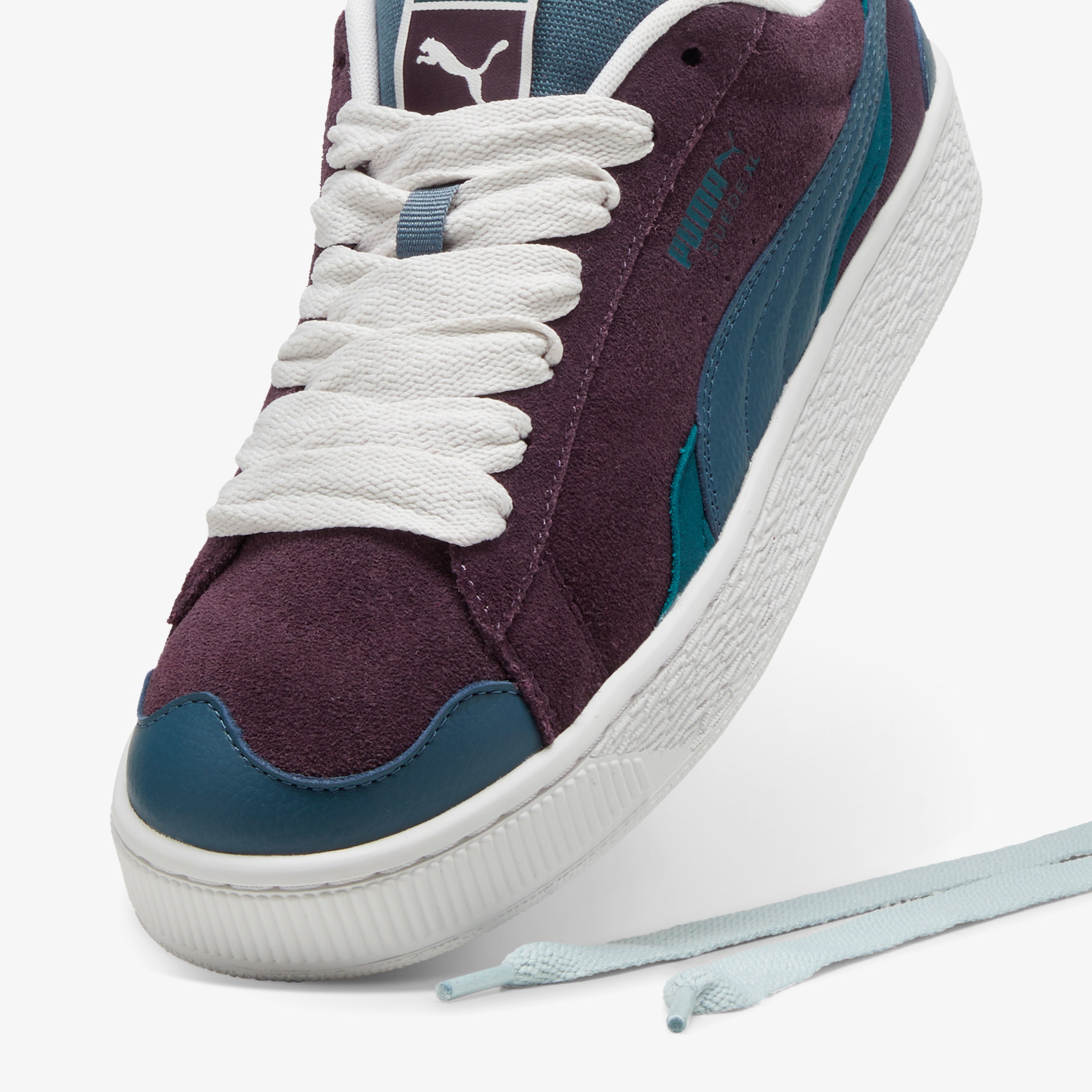 Puma Suede Xl Playful Unisex Bordo Spor Ayakkabı