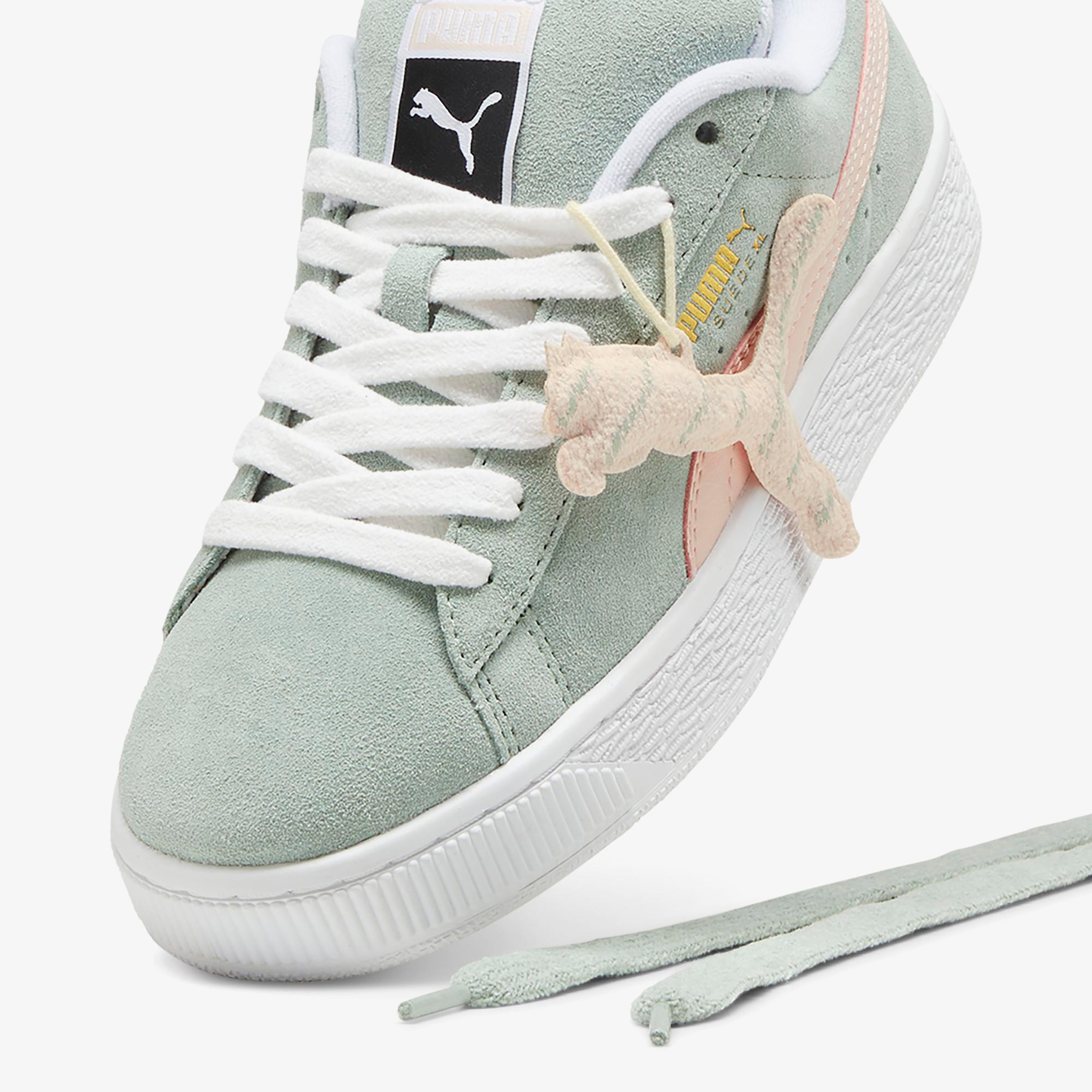 Puma Suede Xl Merry X-Mas Kadın Yeşil Spor Ayakkabı