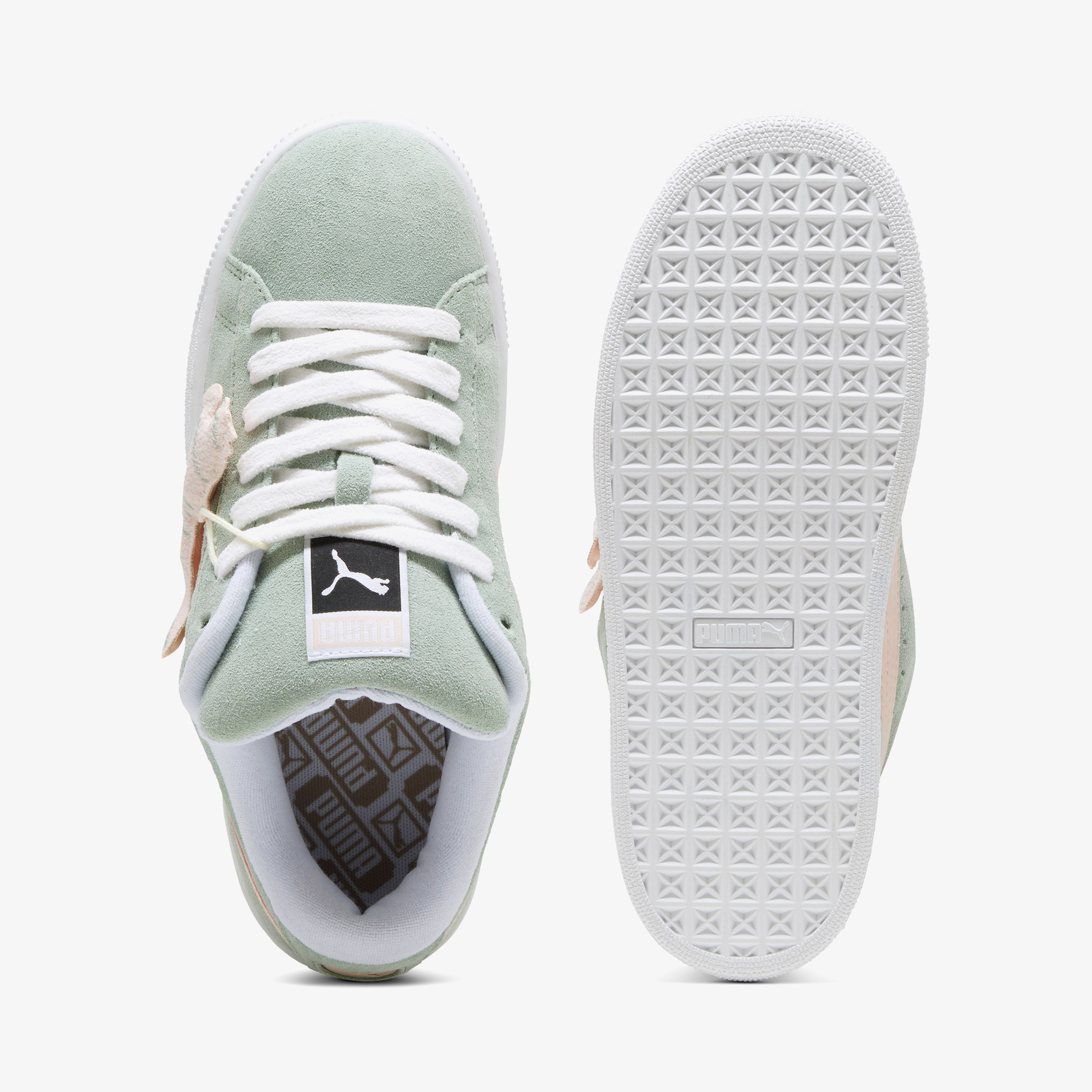 Puma Suede Xl Merry X-Mas Kadın Yeşil Spor Ayakkabı