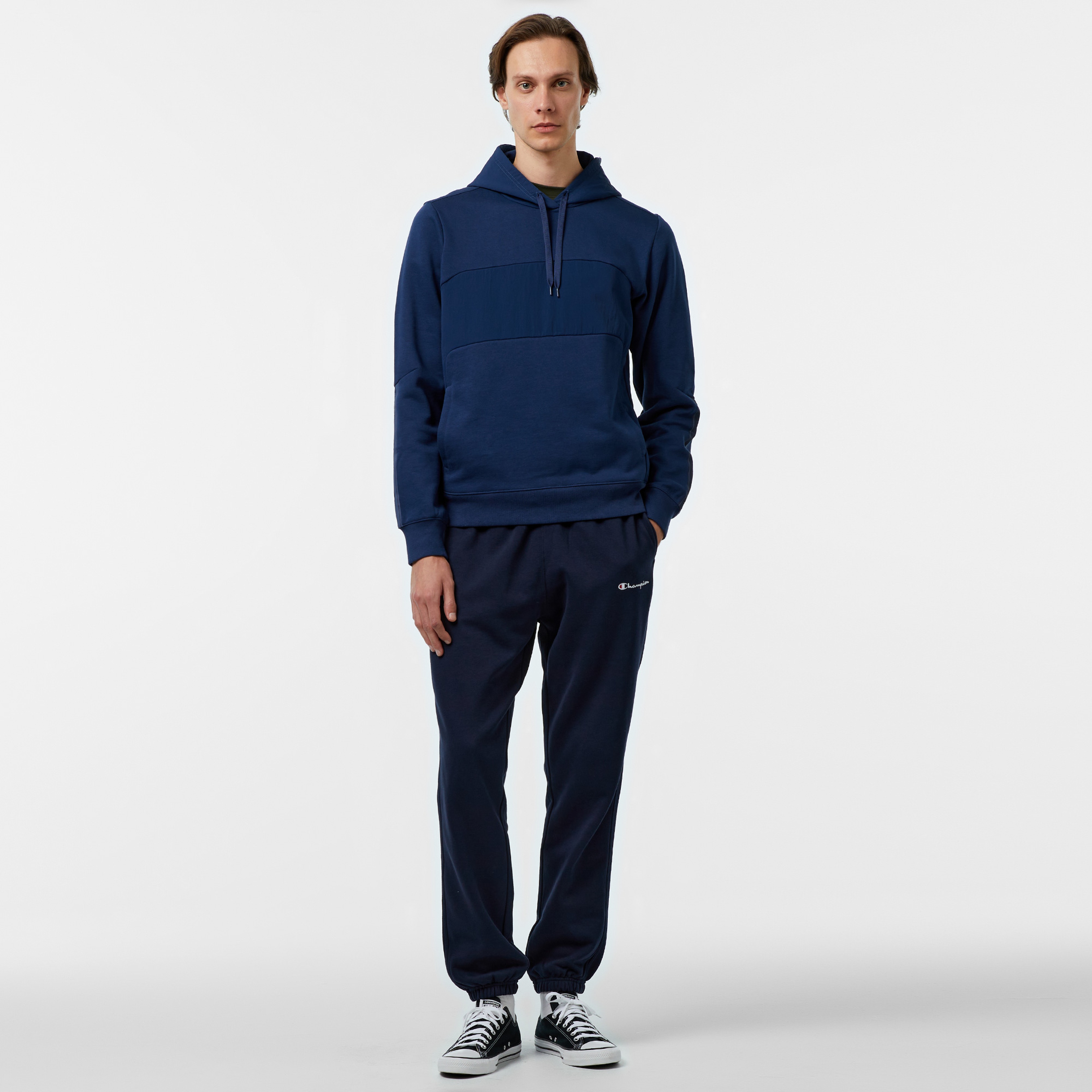 Champion Erkek Lacivert Sweatshirt