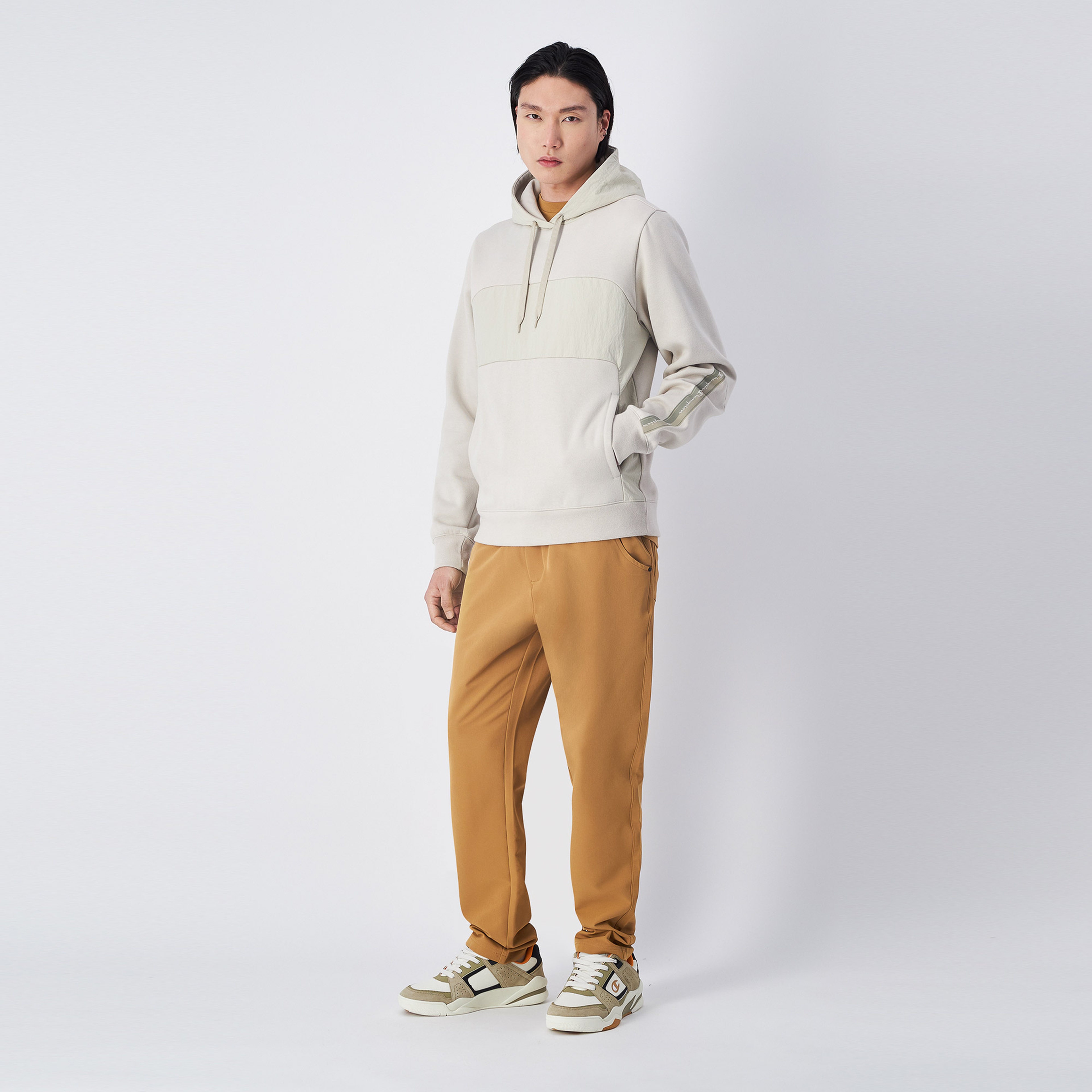 Champion Erkek Gri Sweatshirt