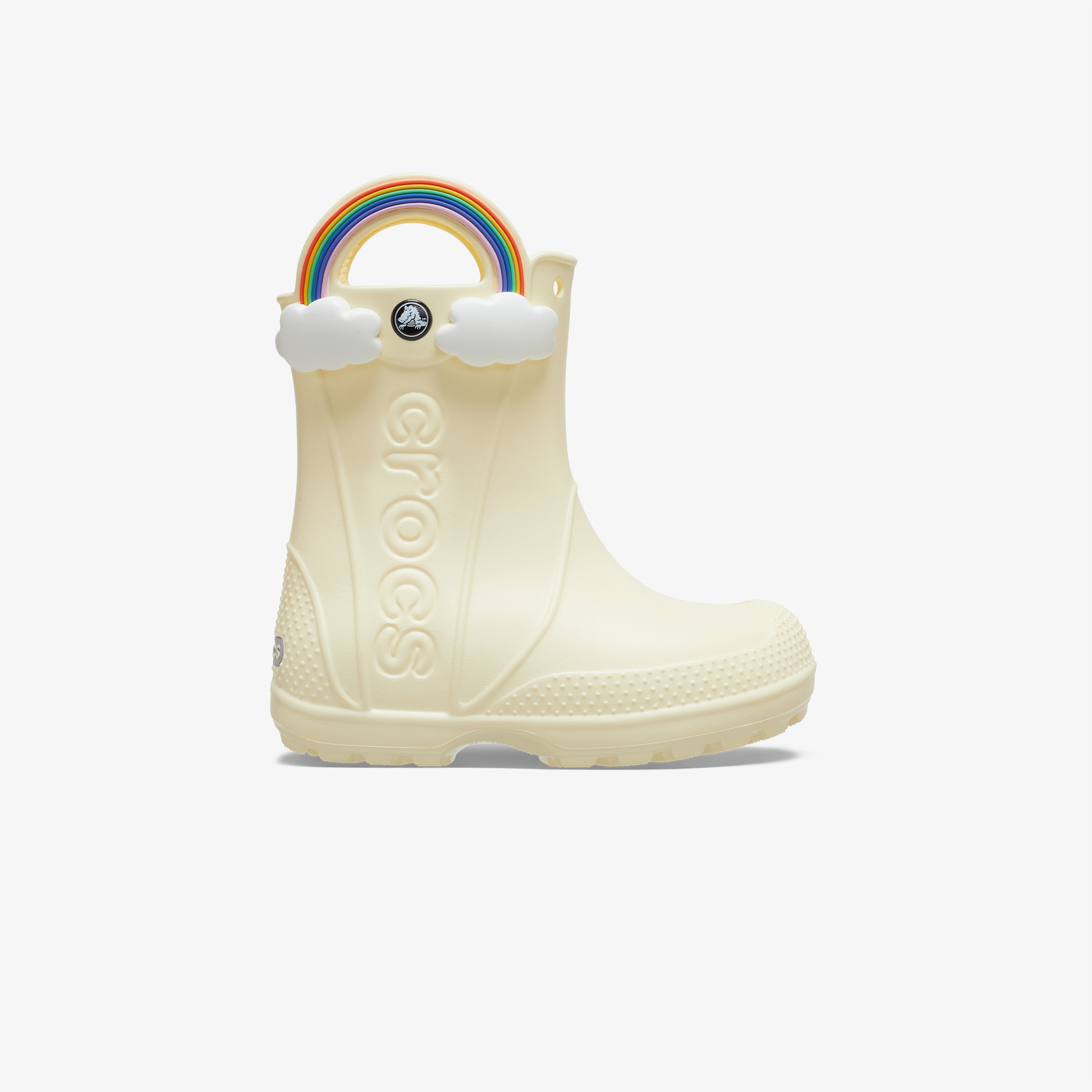 Crocs Handle It Rainbow Rain Boot K Çocuk Krem Bot