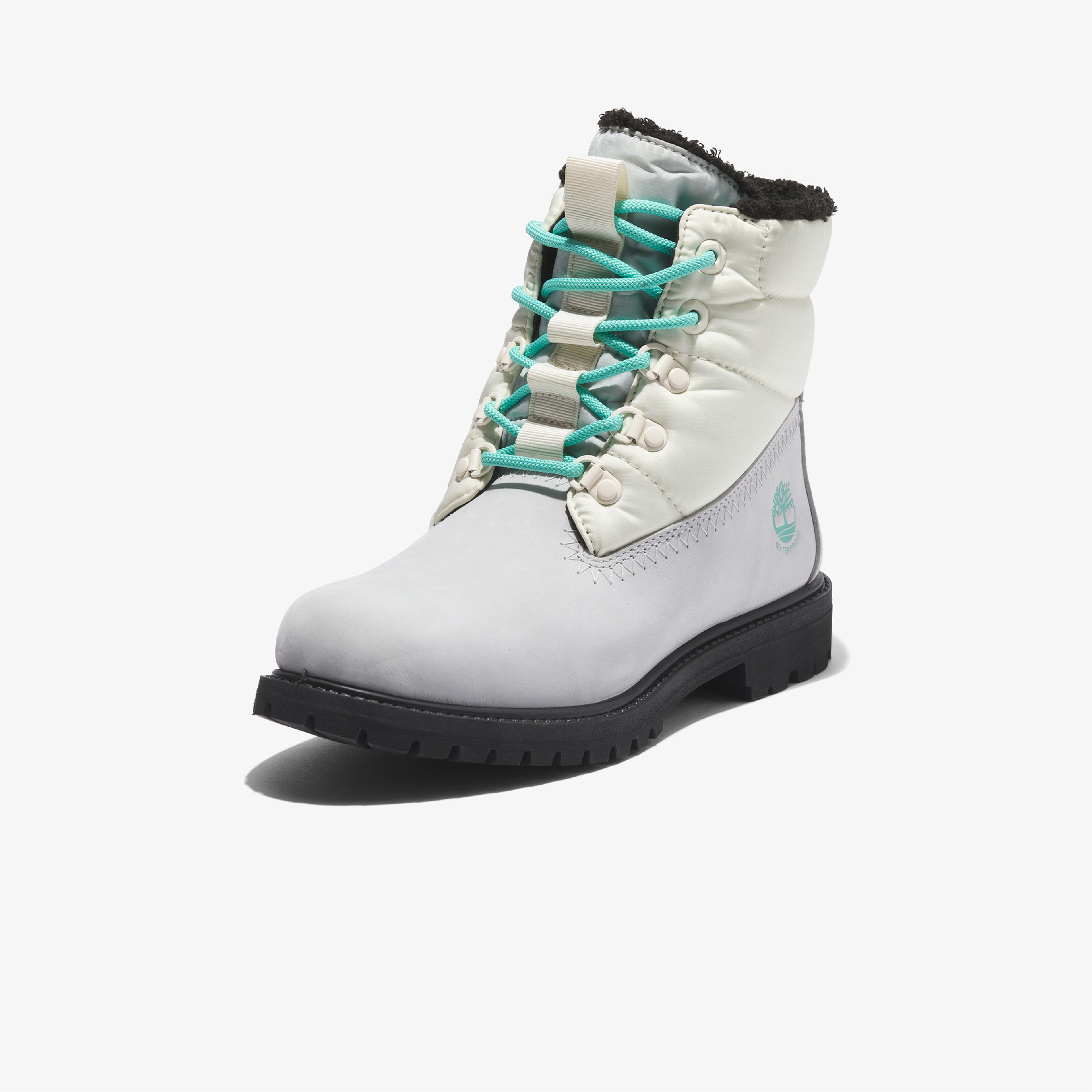 Timberland 6 Inch Lace Up Waterproof Kadın Gri Bot