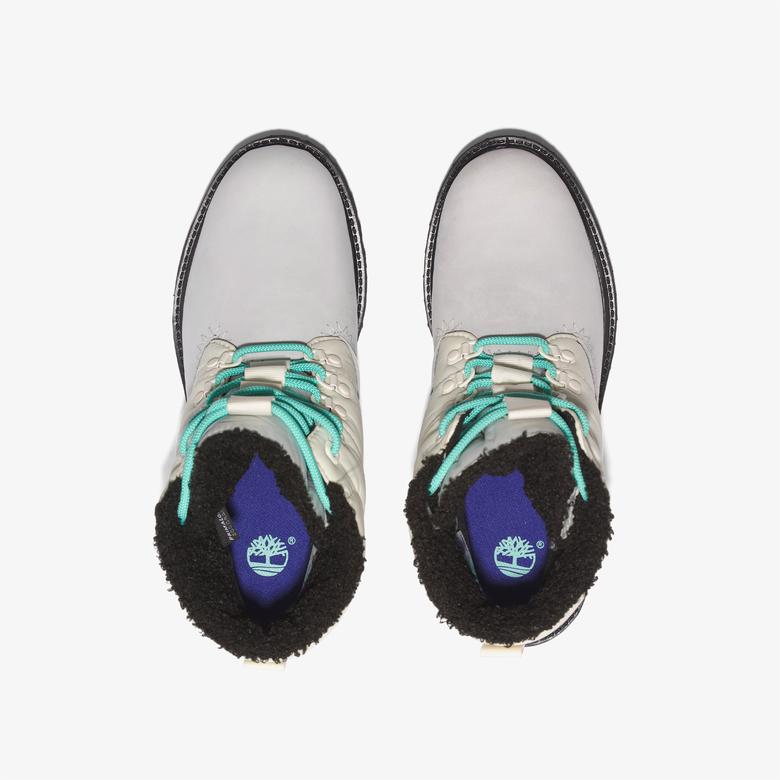 Timberland 6 Inch Lace Up Waterproof Kadın Gri Bot