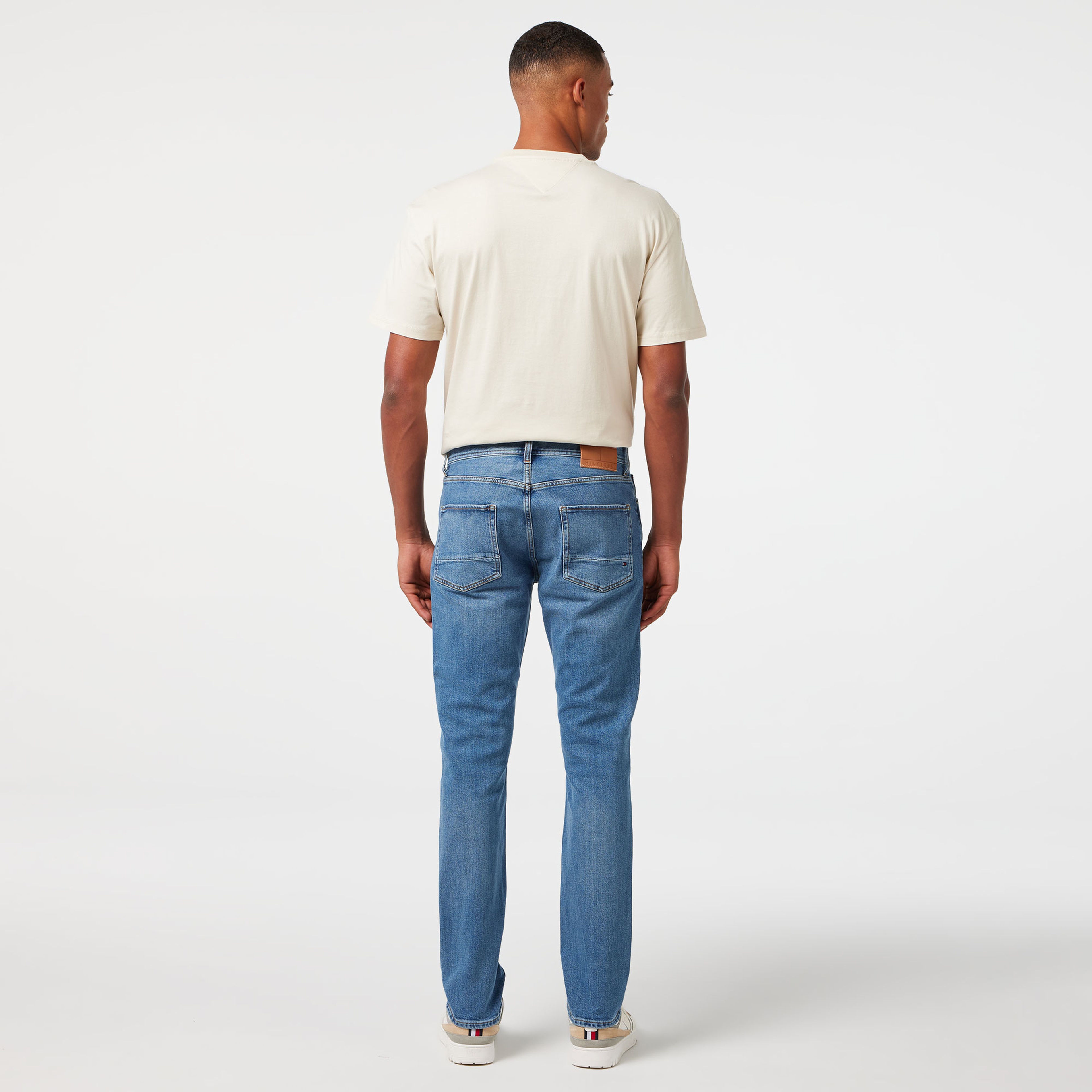 Tommy Hilfiger Erkek Mavi Jean