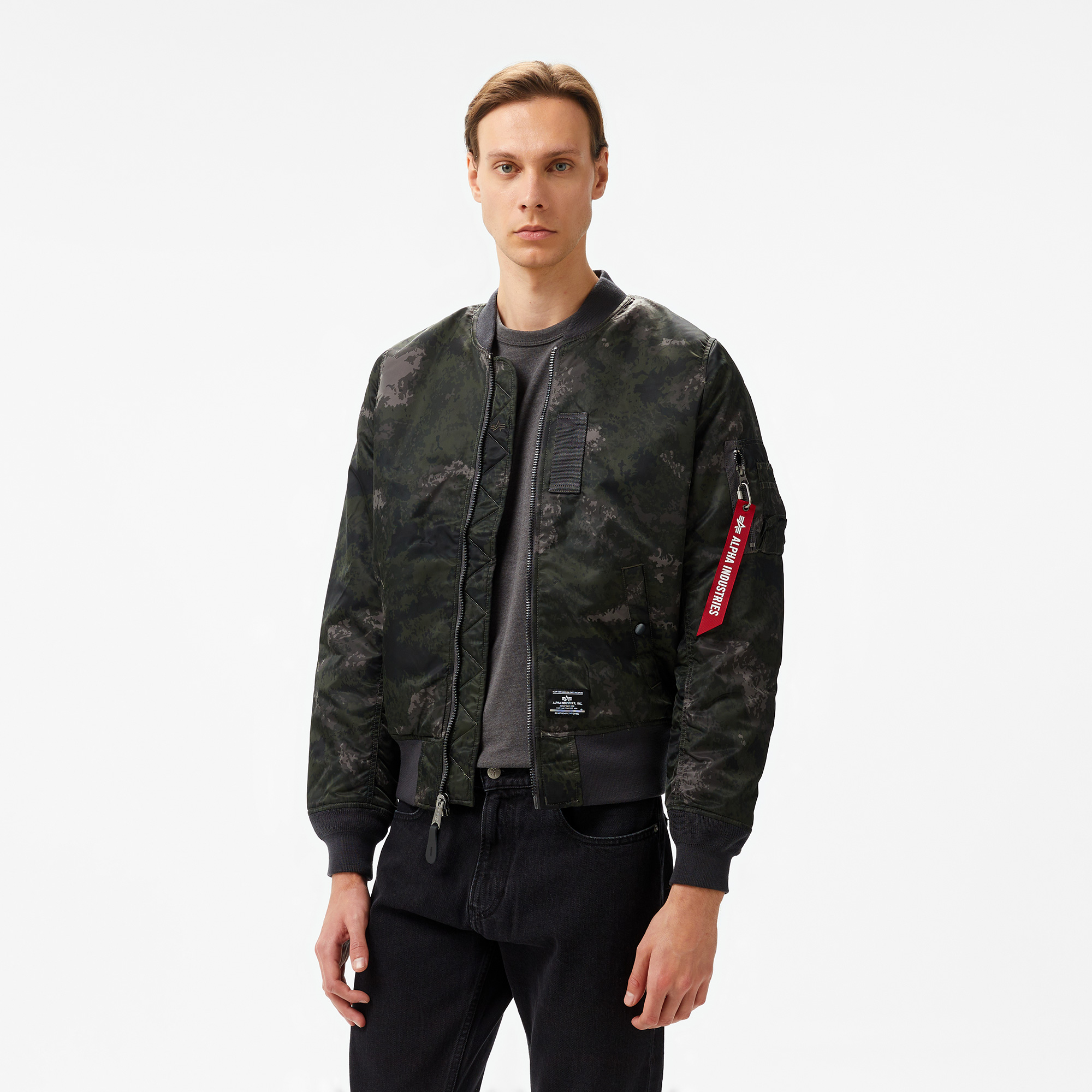 Alpha Industries Ma-1 Mod Flight Erkek Siyah CeketSMJM53504C1