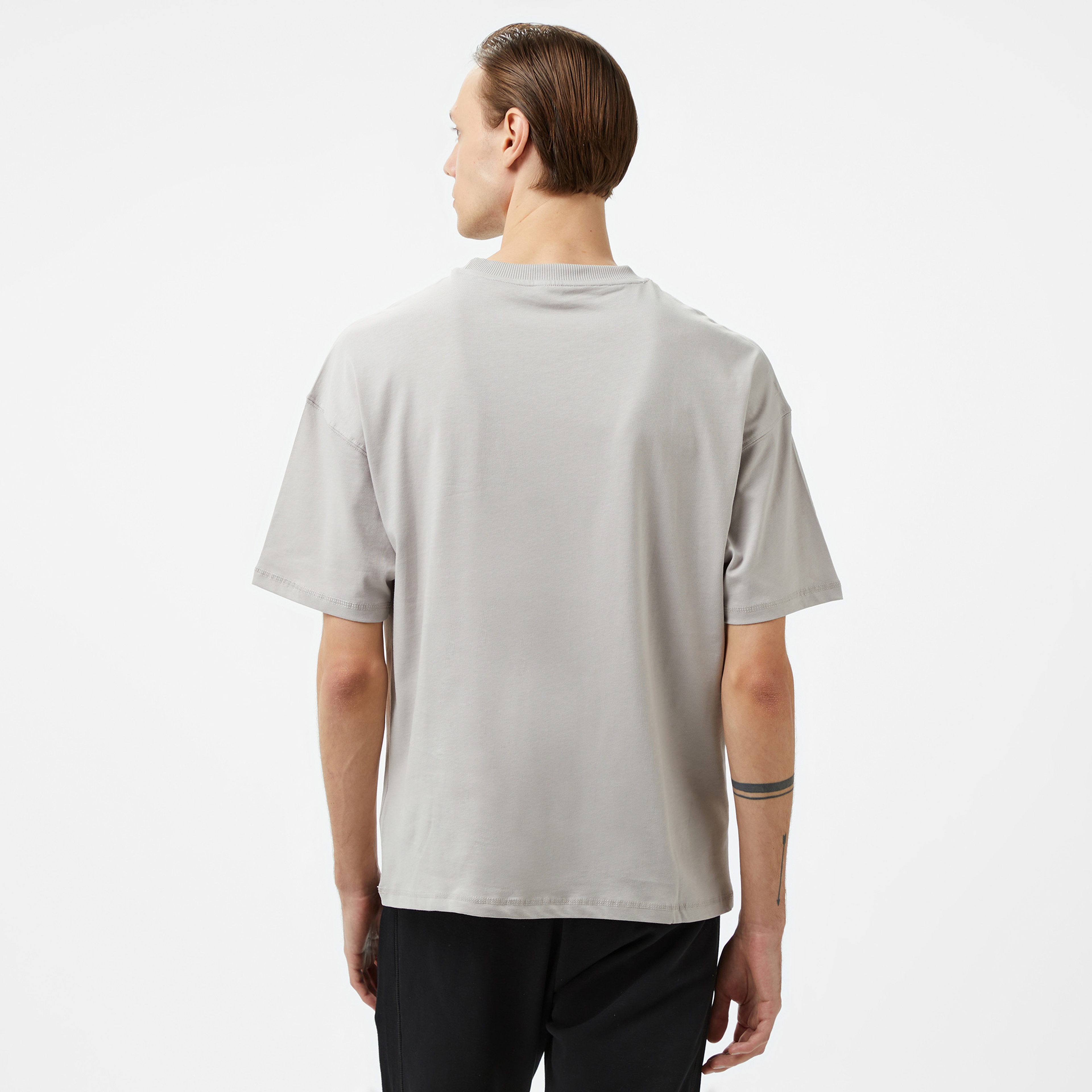 Reebok Morris Erkek Gri T-Shirt