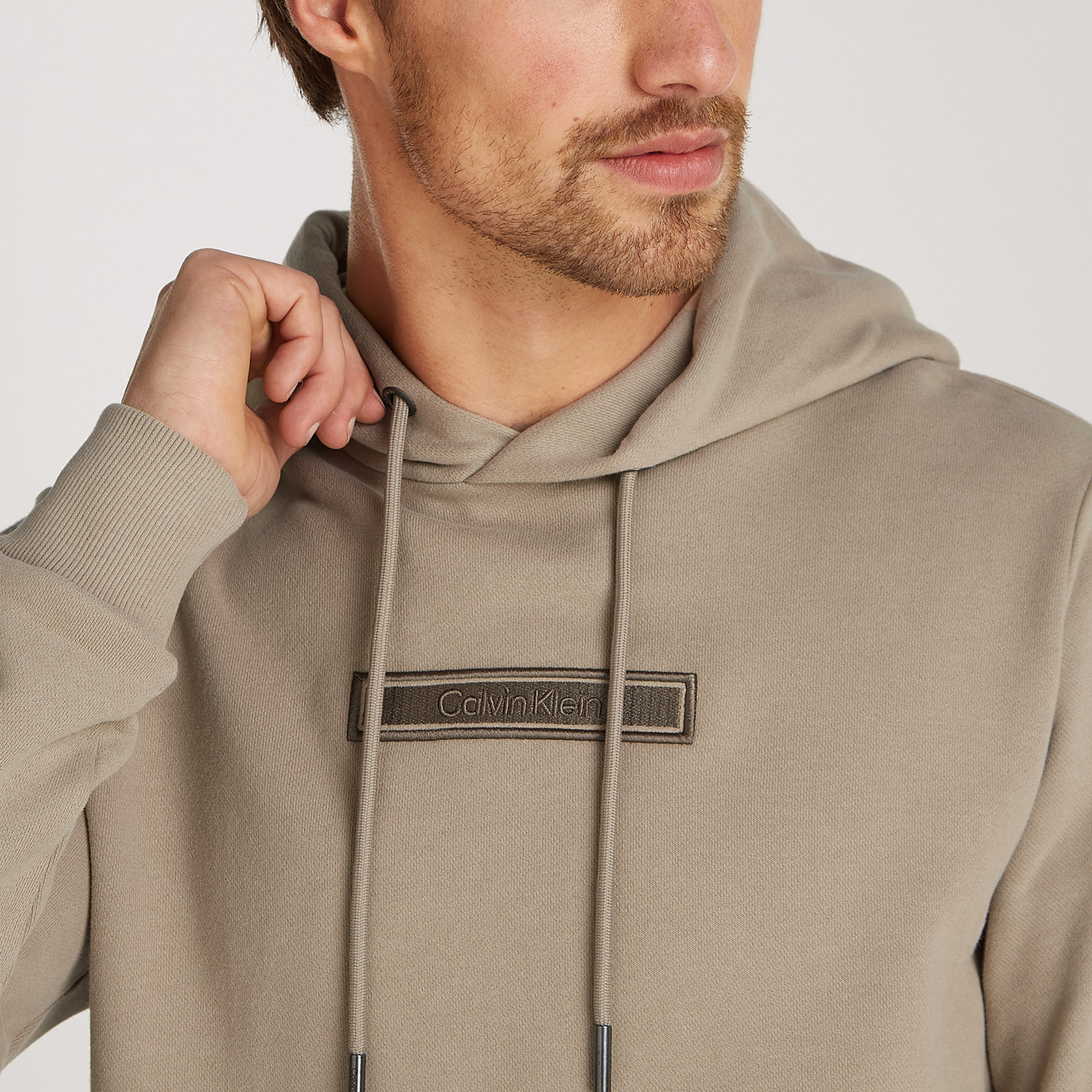 Calvin Klein Erkek Gri Sweatshirt